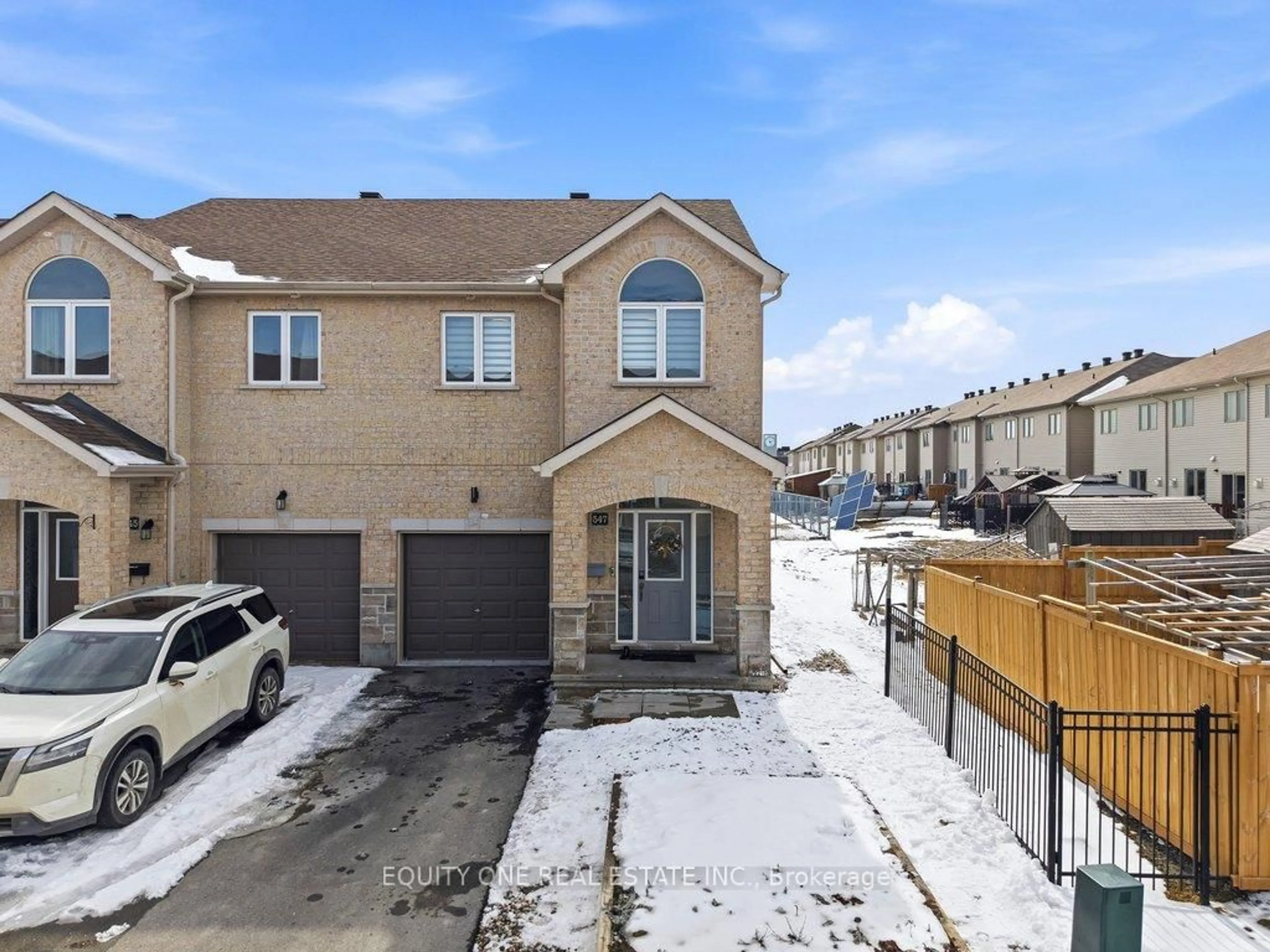 A pic from outside/outdoor area/front of a property/back of a property/a pic from drone, street for 547 Via Mattino Way, Ottawa Ontario K2J 6B7