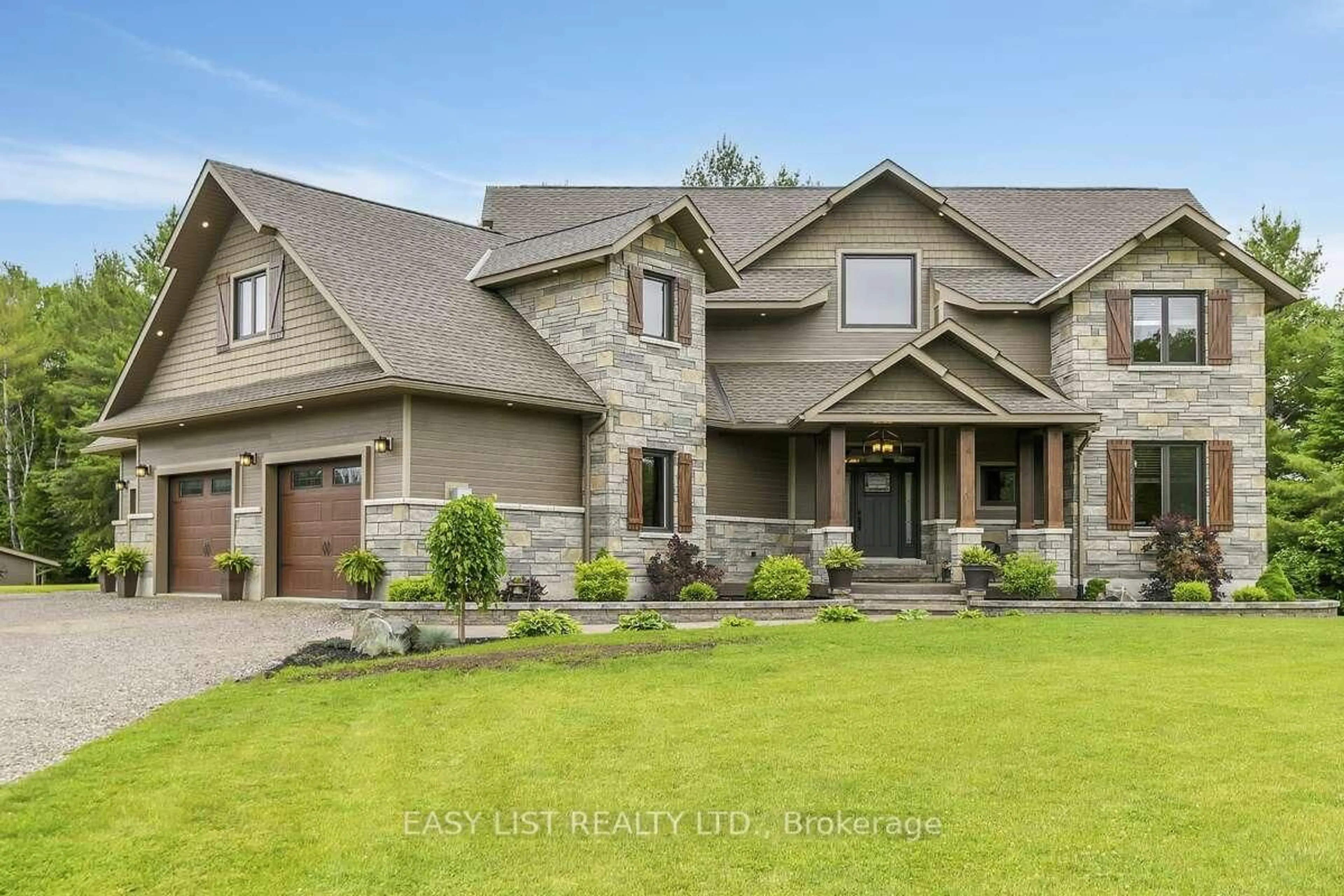 Home with brick exterior material, street for 2882 B Line Rd, Pembroke Ontario K8A 6W8