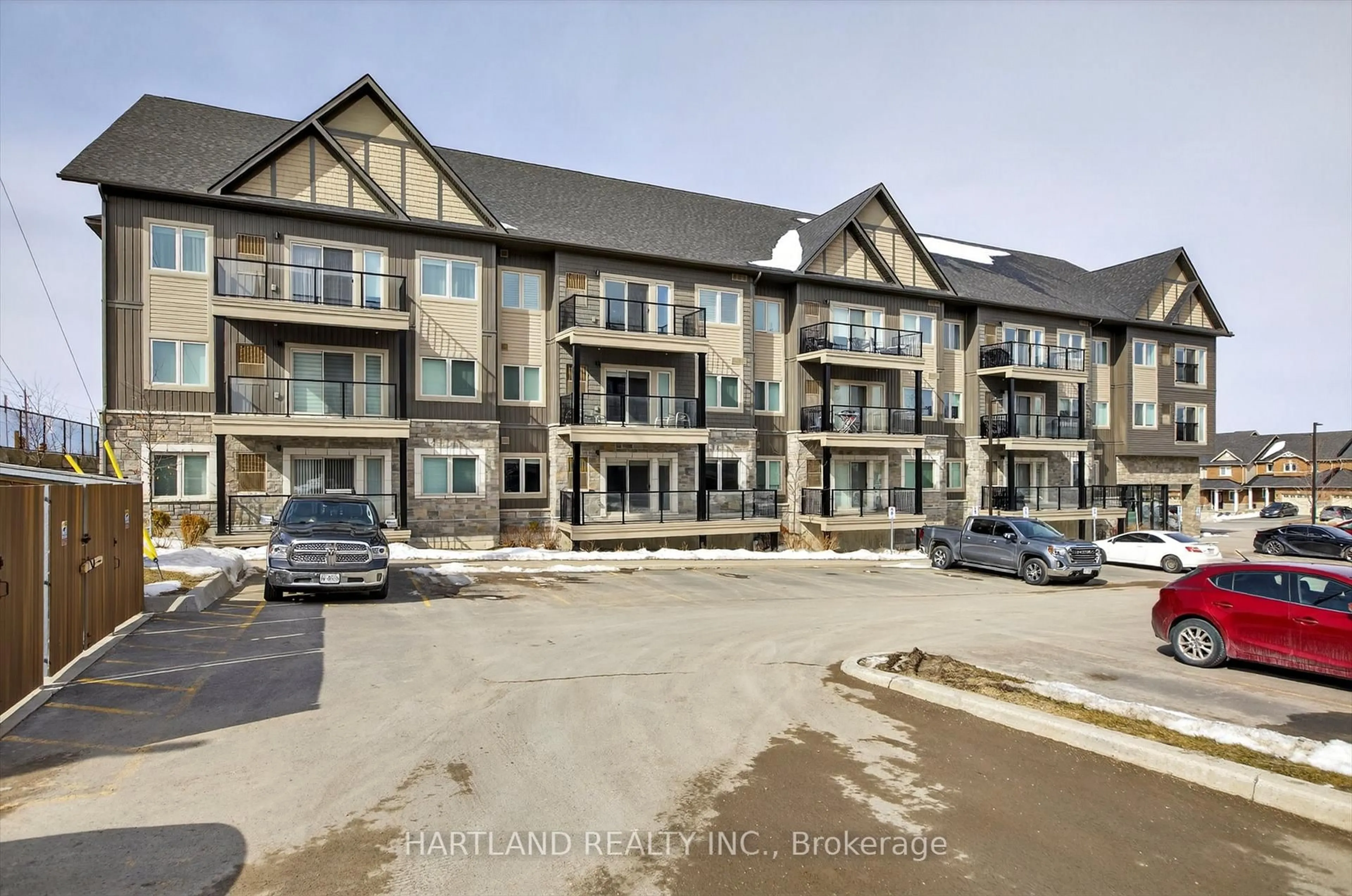 A pic from outside/outdoor area/front of a property/back of a property/a pic from drone, unknown for 340 Florence Dr #210, Peterborough Ontario K9J 0K4