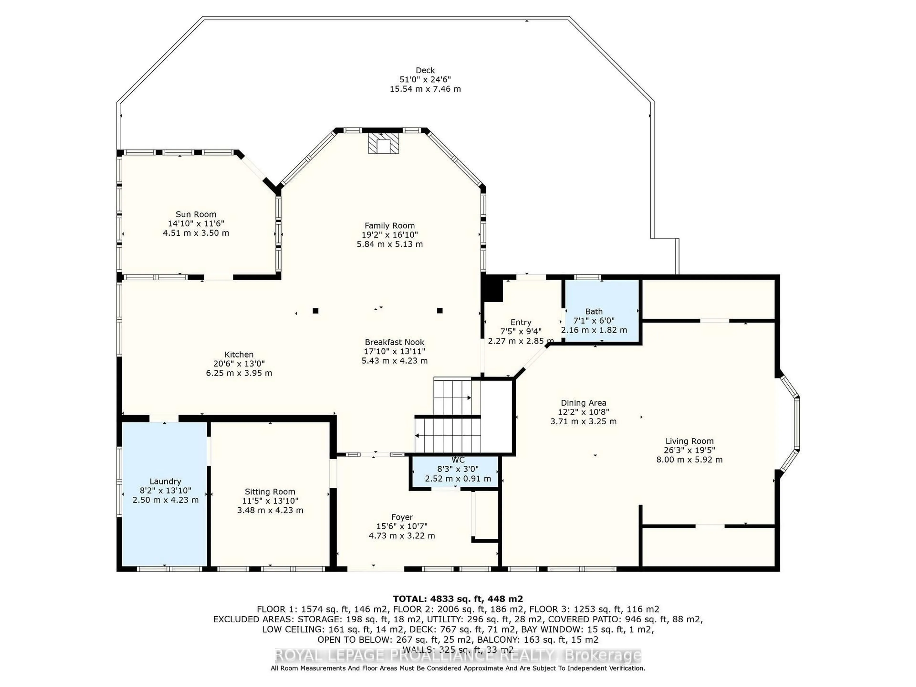 Floor plan for 263 Lakeshore Rd, Brighton Ontario K0K 1H0
