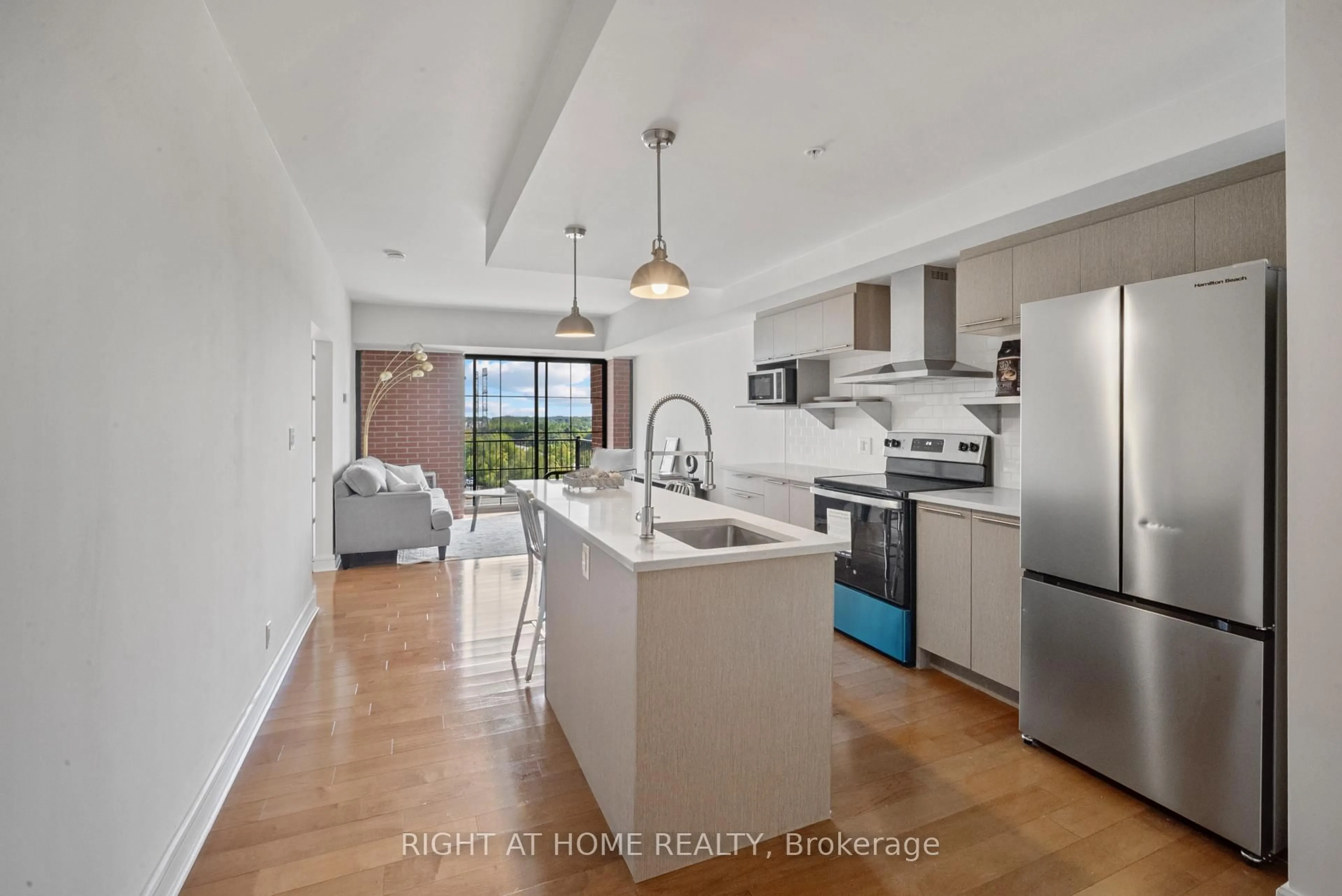 Open concept kitchen, unknown for 555 Anand Private #802, Ottawa Ontario K1V 2R7