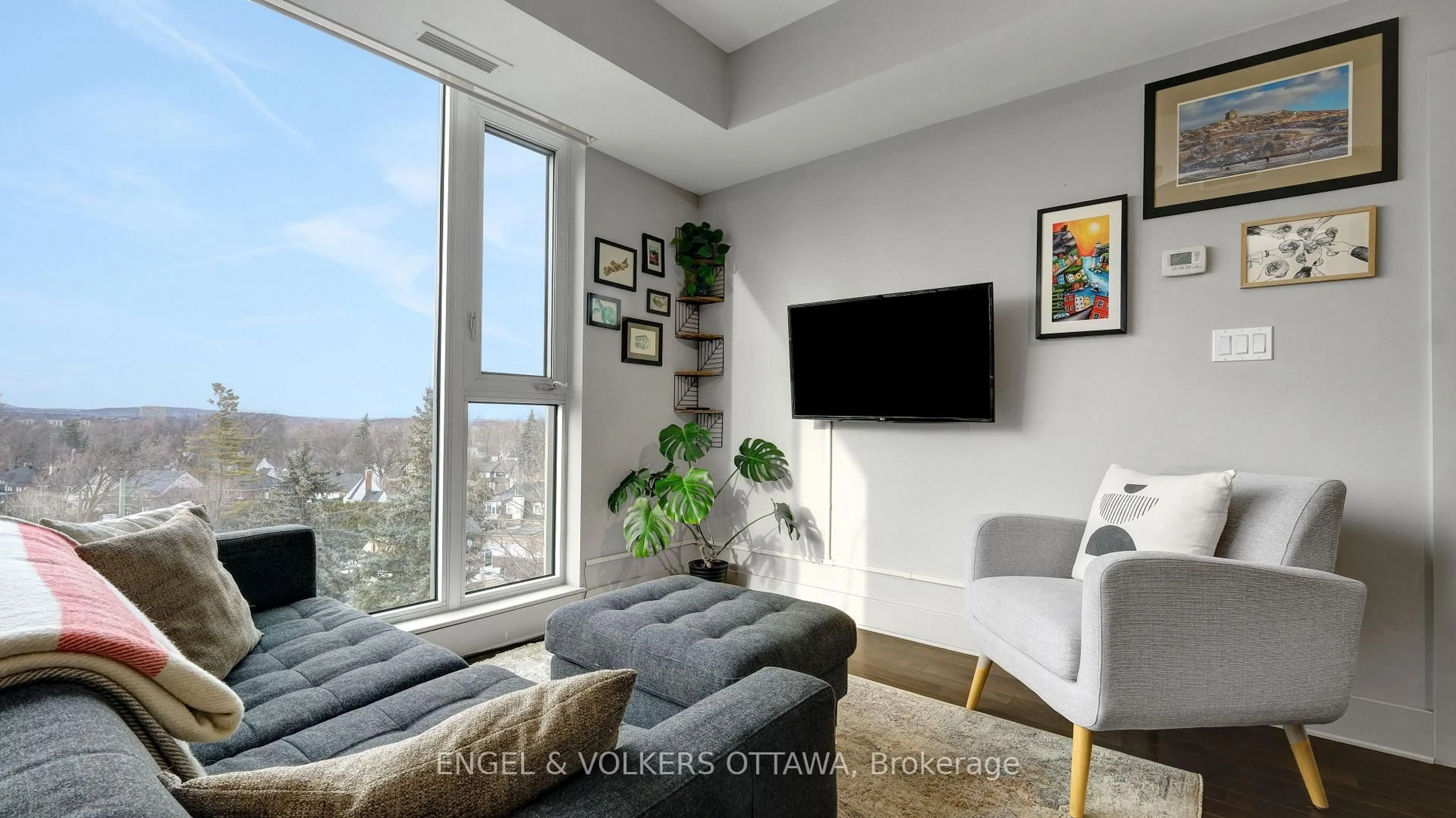 Living room with furniture, unknown for 101 Richmond Rd #509, Ottawa Ontario K1Z 0A6