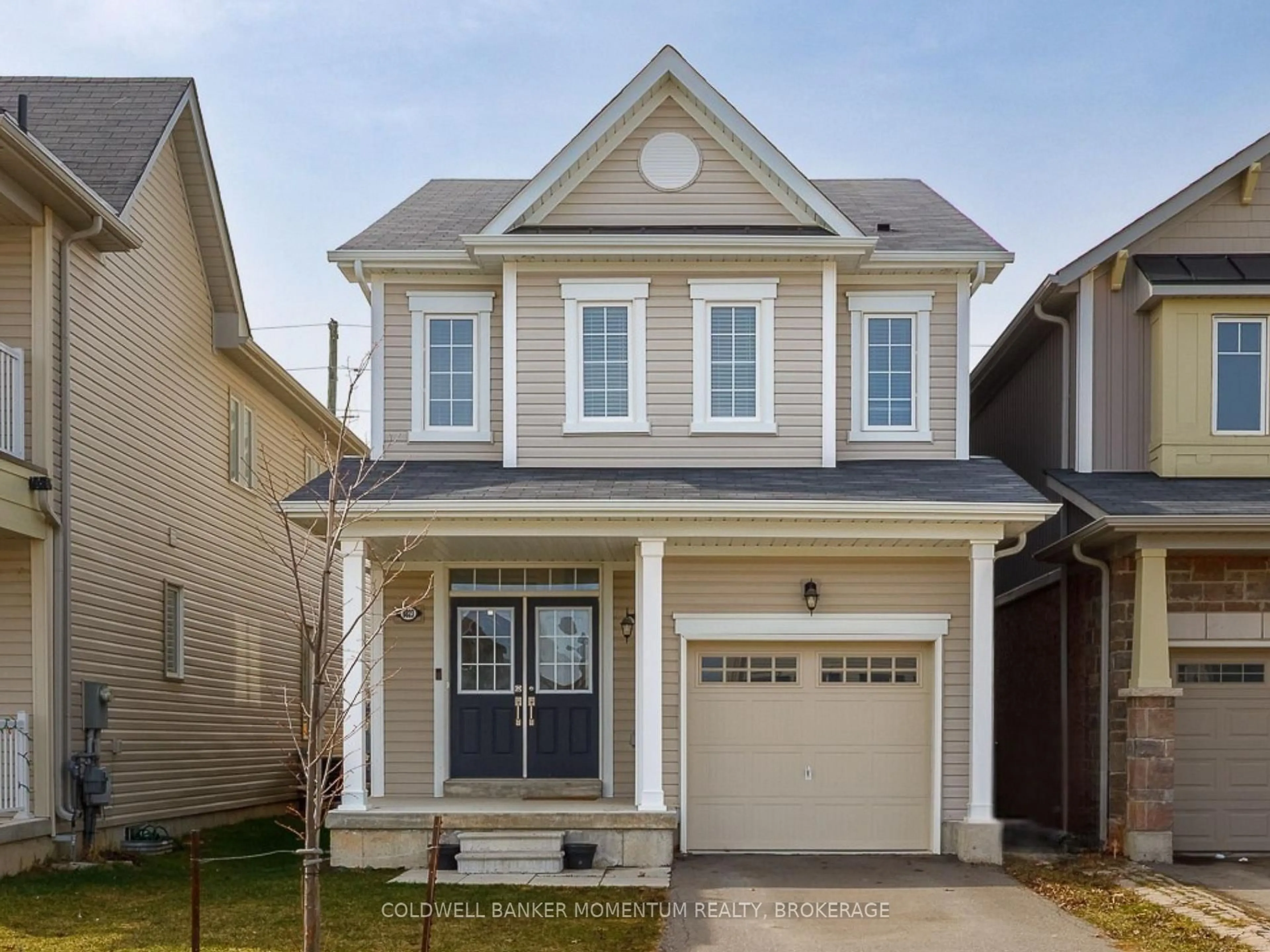 Home with vinyl exterior material, street for 8823 Chickory Tr, Niagara Falls Ontario L2H 3S3