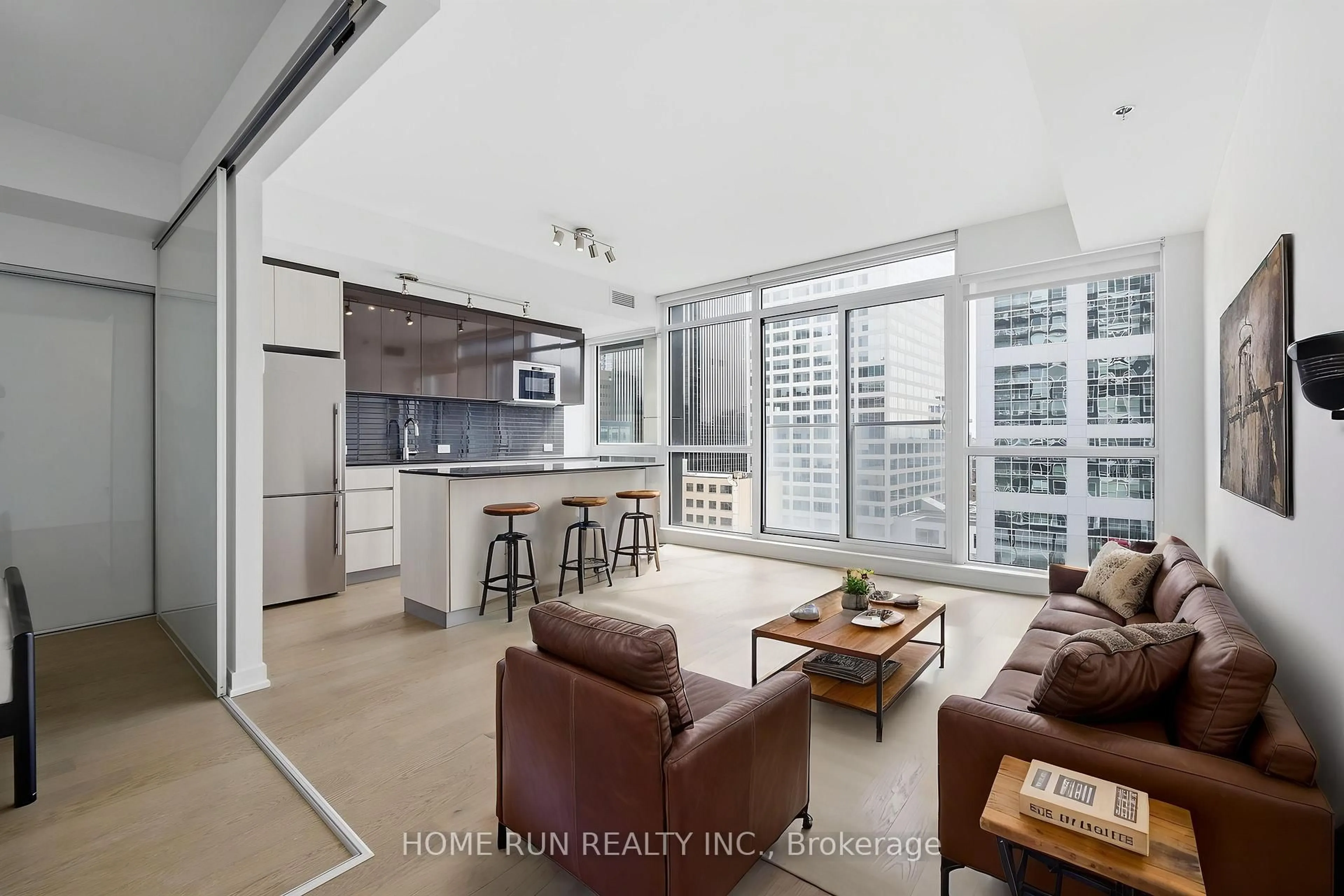 Living room with furniture, unknown for 199 Slater St #1007, Ottawa Ontario K1P 0C8