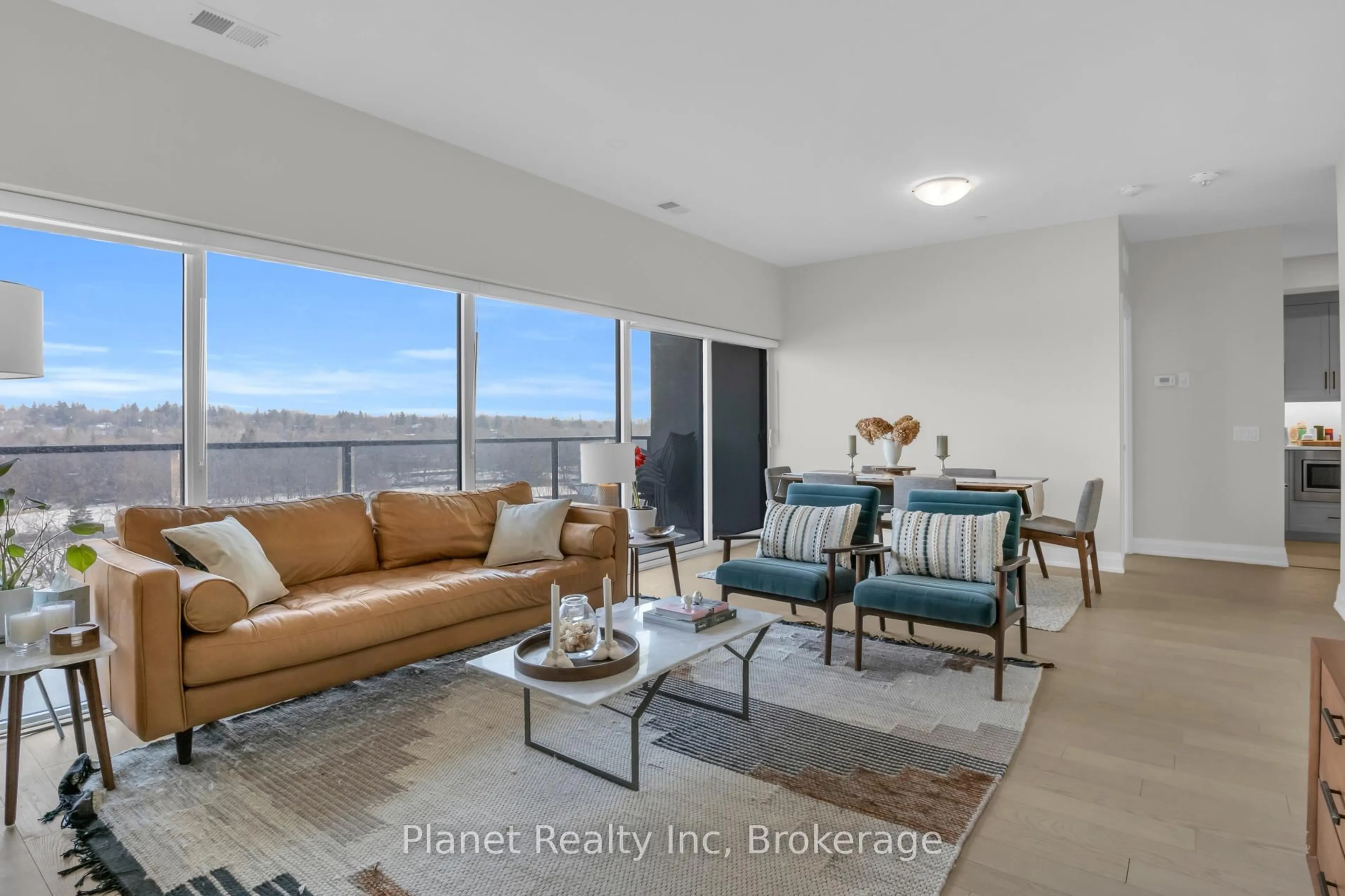 Living room with furniture, unknown for 71 Wyndham St #712, Guelph Ontario N1E 5R3