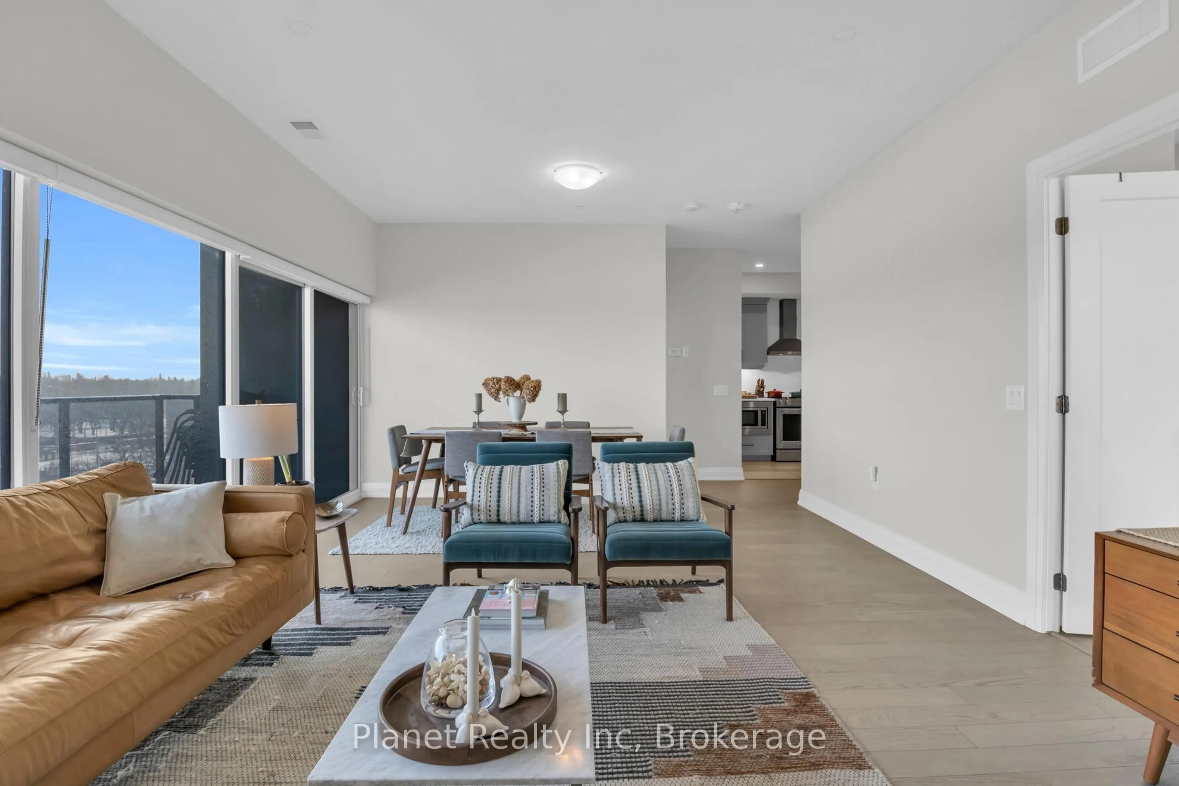 Living room with furniture, unknown for 71 Wyndham St #712, Guelph Ontario N1E 5R3