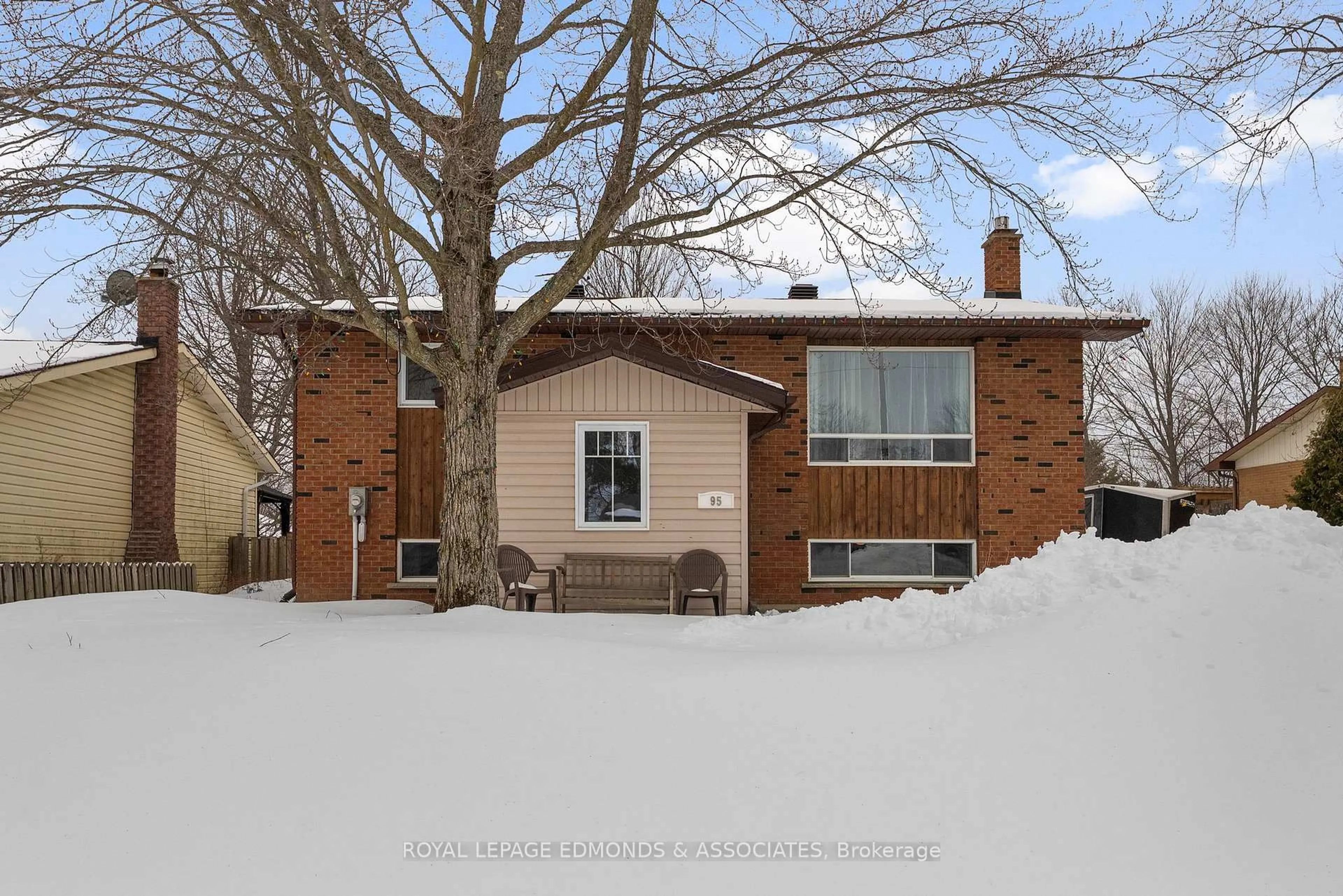 Home with brick exterior material, street for 95 Spruce St, Petawawa Ontario K8H 3H7