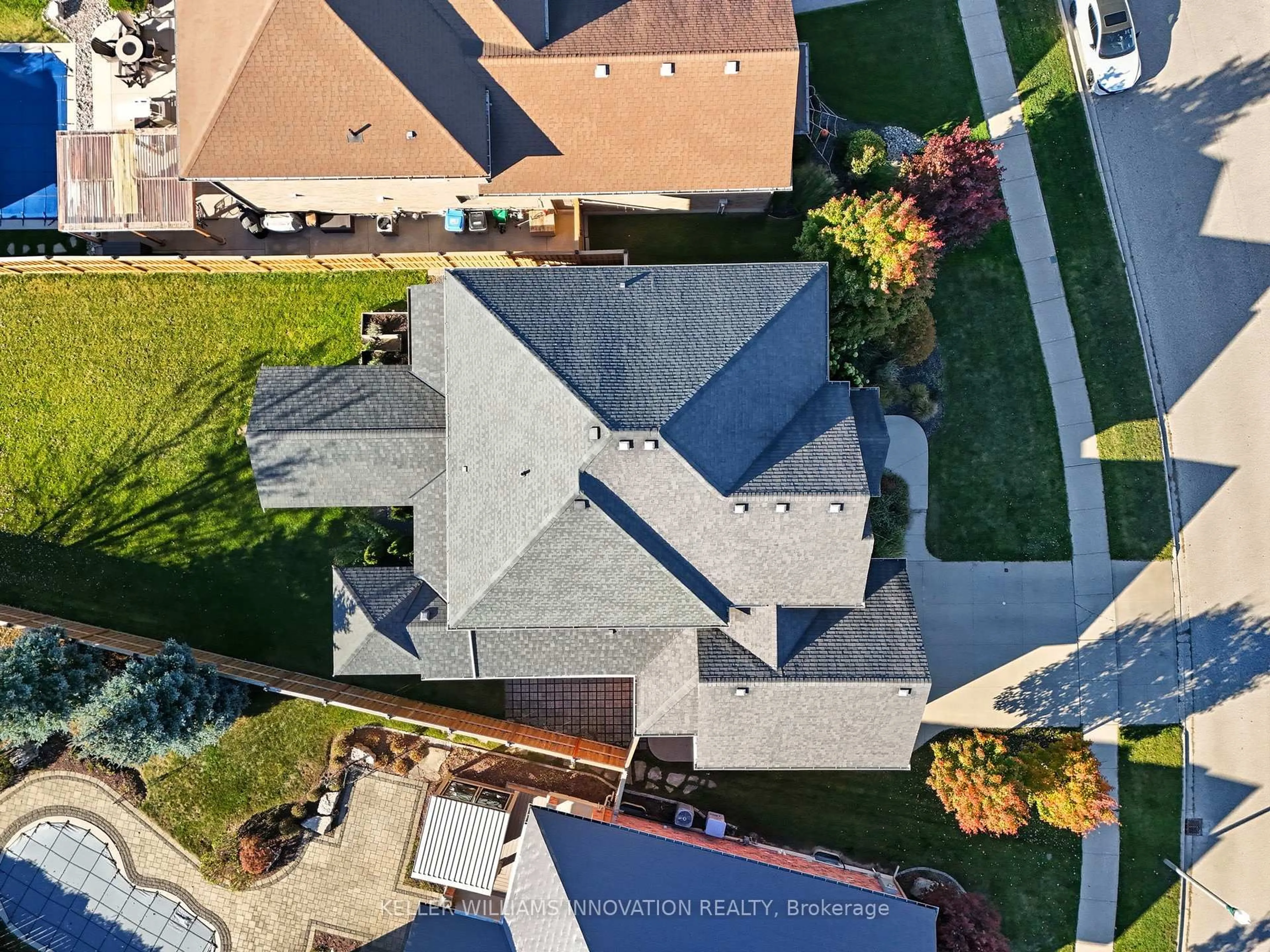 A pic from outside/outdoor area/front of a property/back of a property/a pic from drone, unknown for 795 Wood Dr, North Perth Ontario N4W 0C4