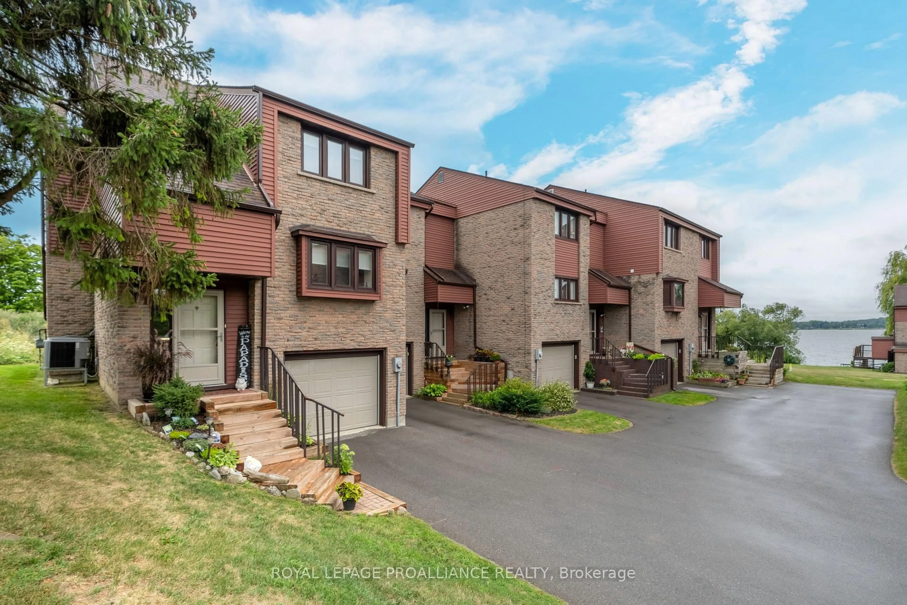 A pic from outside/outdoor area/front of a property/back of a property/a pic from drone, street for 1798 Old Hwy 2 #1, Quinte West Ontario K8N 4Z2