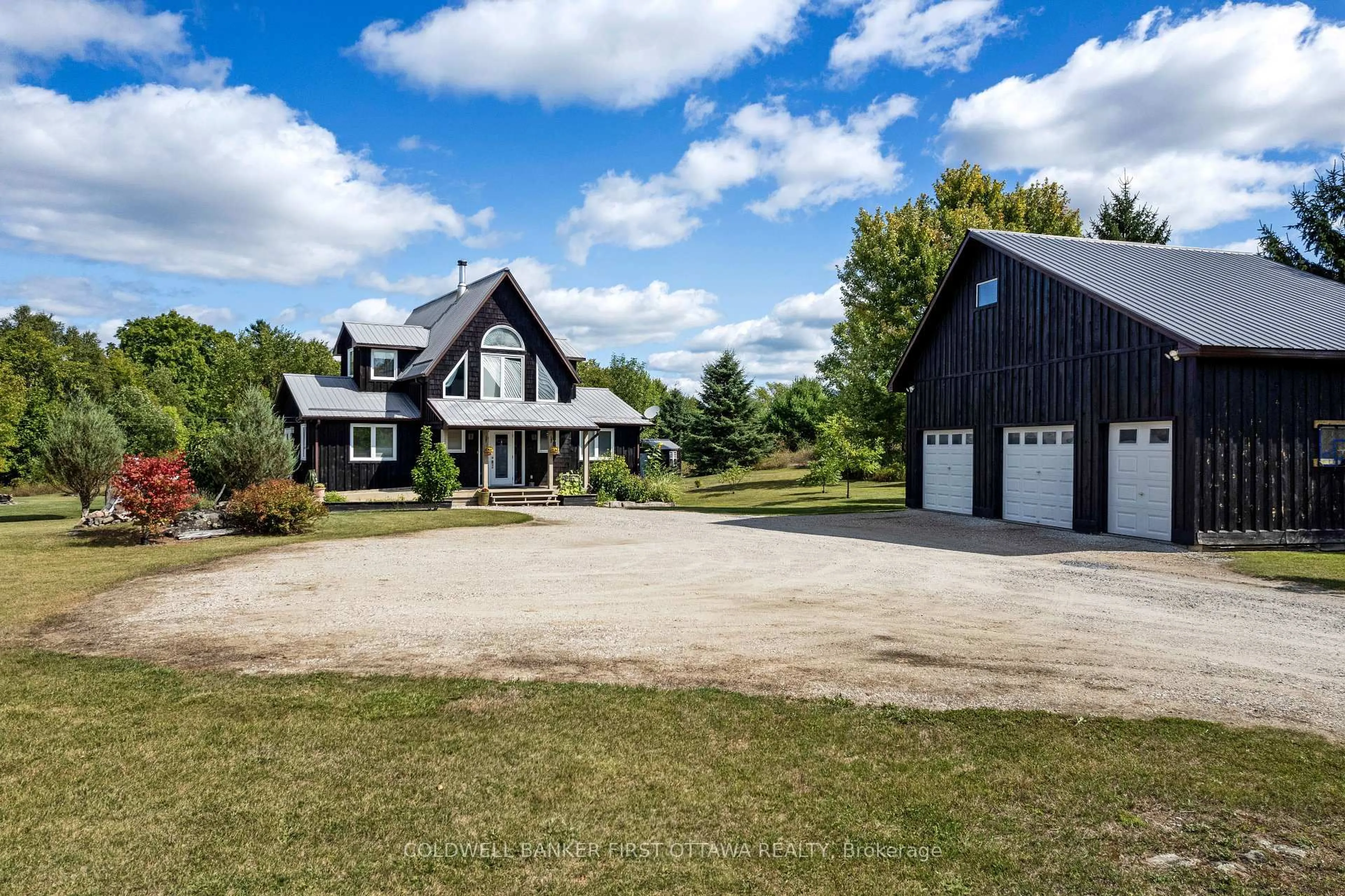 A pic from outside/outdoor area/front of a property/back of a property/a pic from drone, unknown for 1158 Fallbrook Rd, Balderson Ontario K0G 1A0