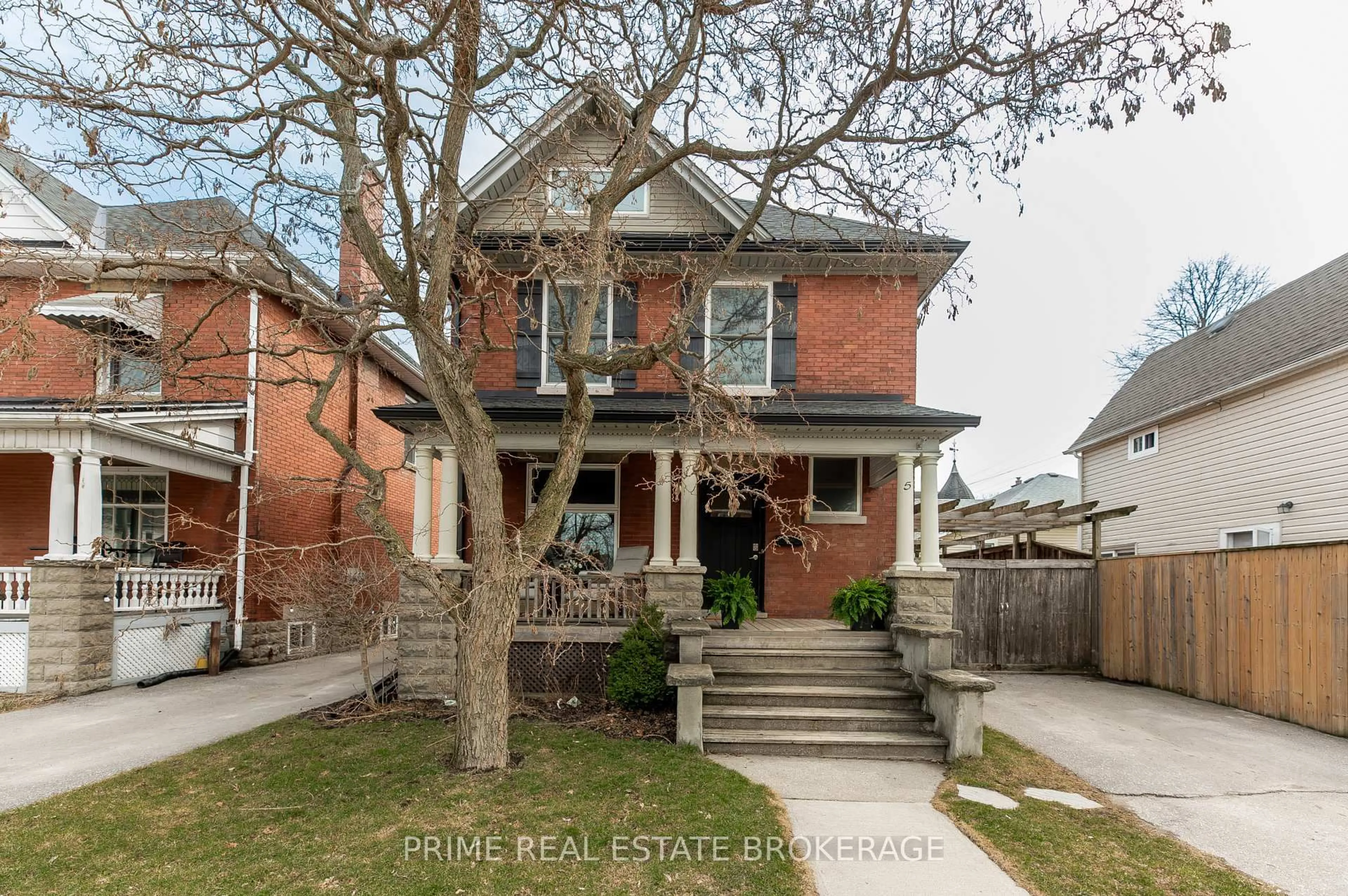 Home with brick exterior material, street for 5 Hughes St, St. Thomas Ontario N5P 2Y7