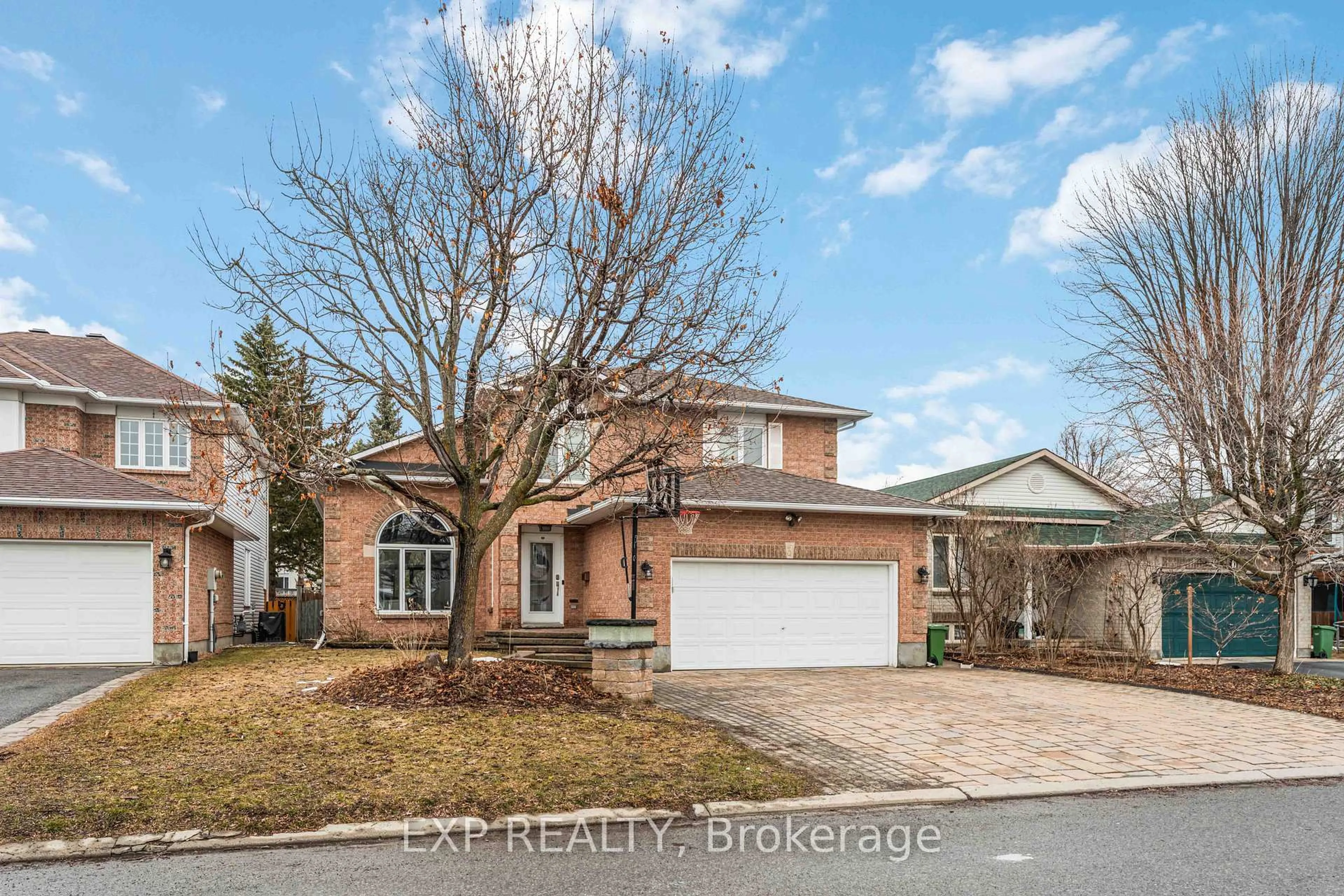 Home with brick exterior material, street for 3 Nakota Way, Ottawa Ontario K2J 4E9