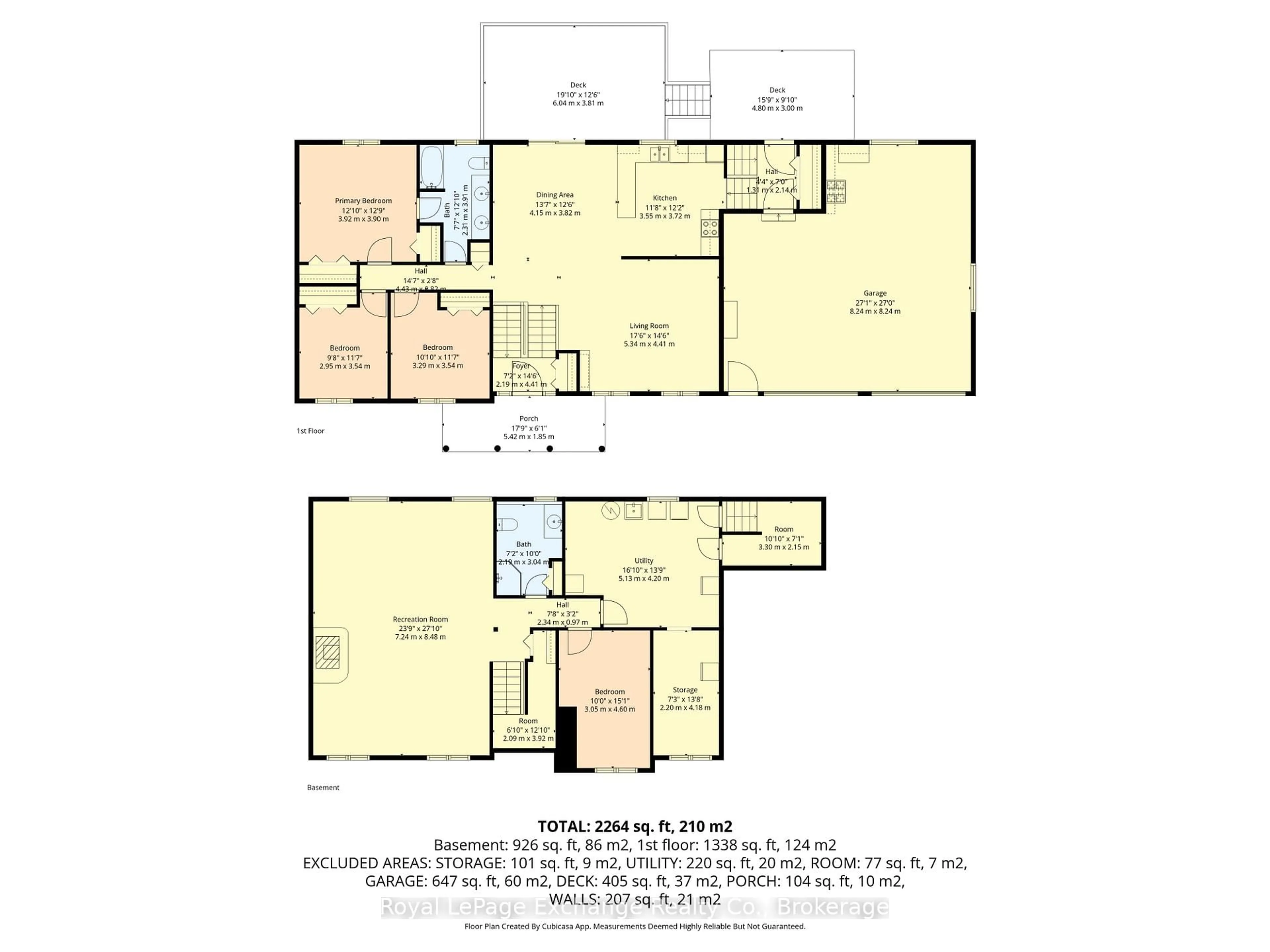 Floor plan for 393460 2 Concession, West Grey Ontario N0G 1R0