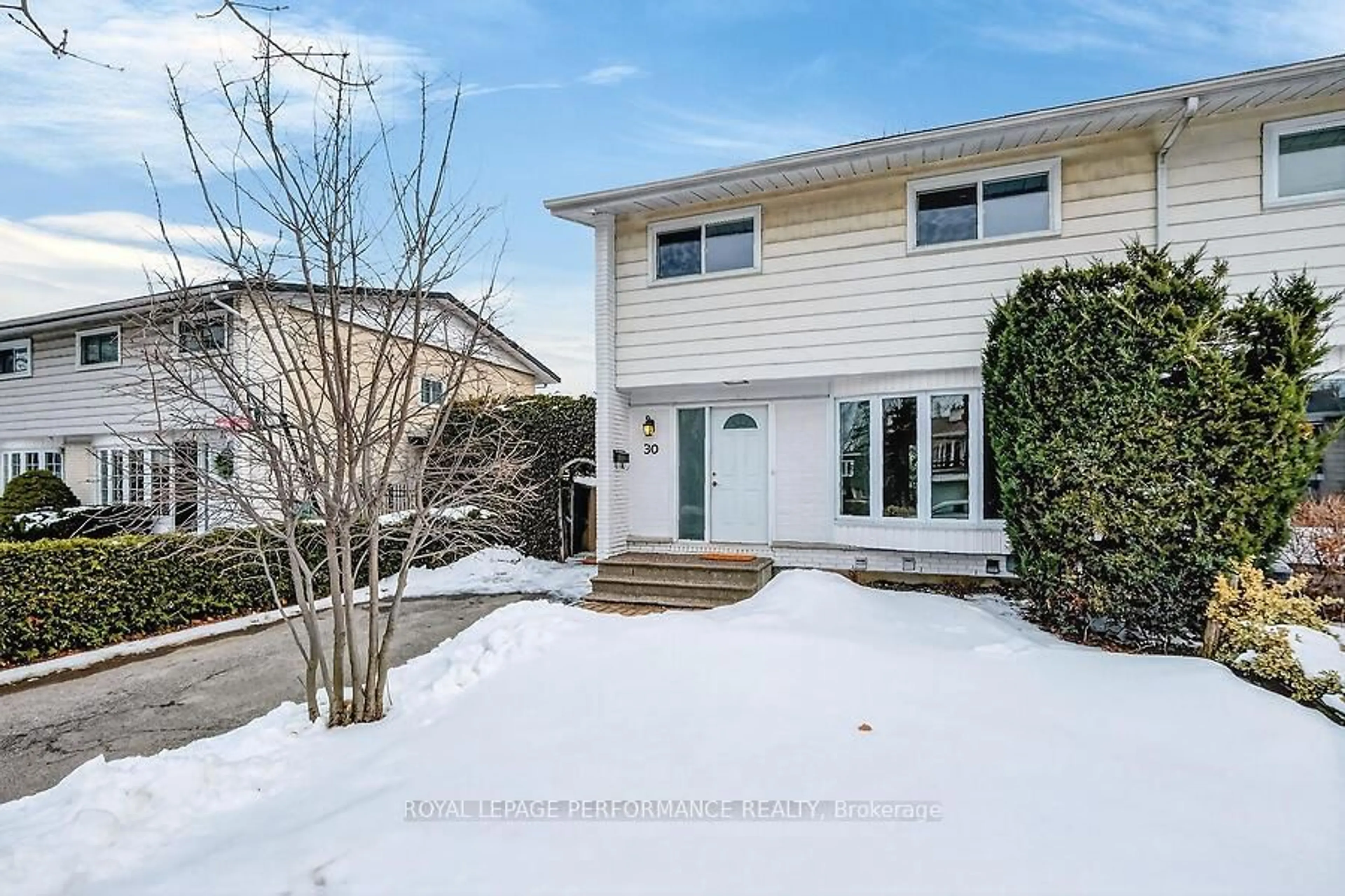 A pic from outside/outdoor area/front of a property/back of a property/a pic from drone, street for 30 Mulvagh Ave, Ottawa Ontario K2E 6M6