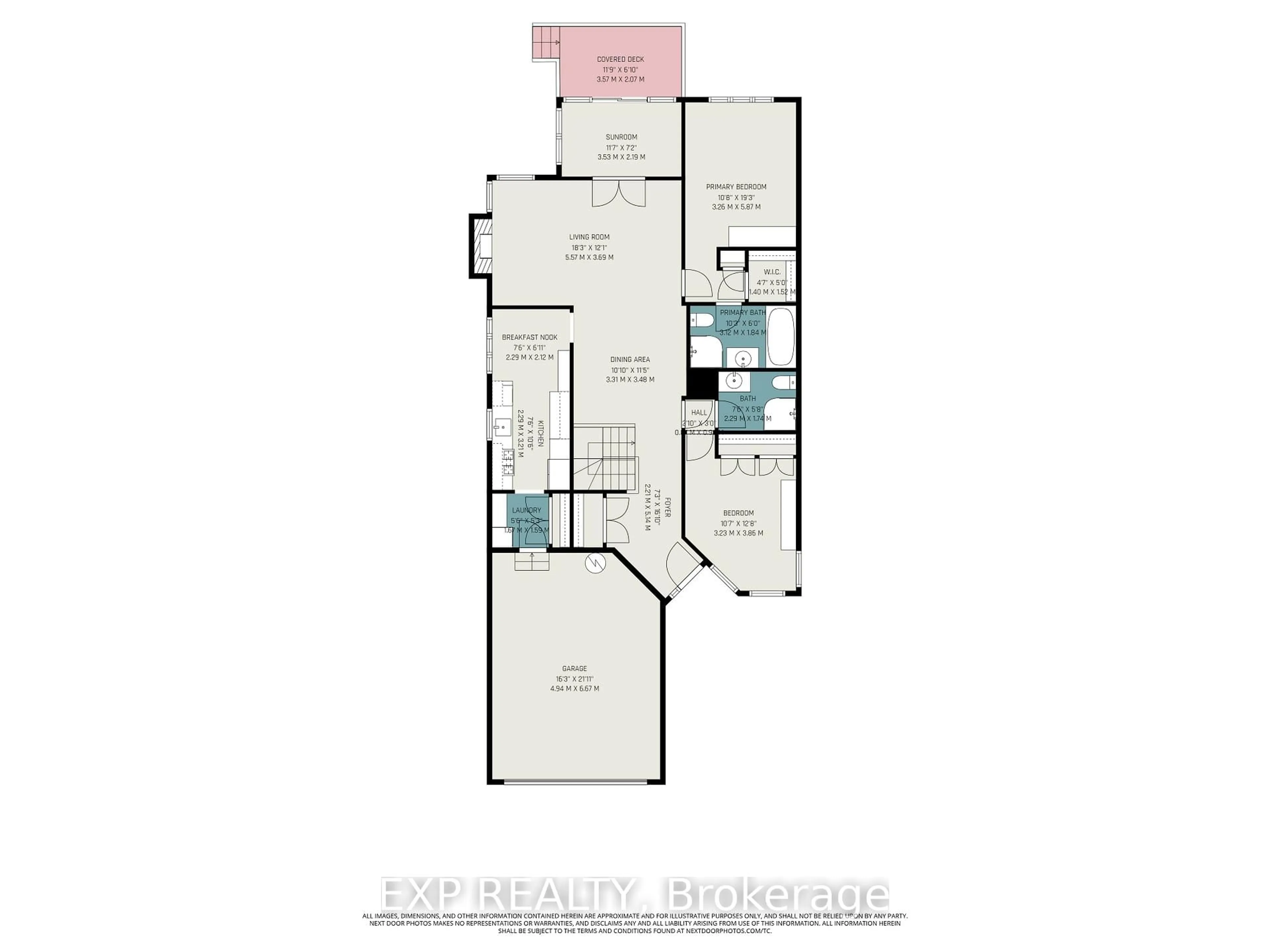 Floor plan for 41 Bunting Lane, Kanata Ontario K2M 2P7