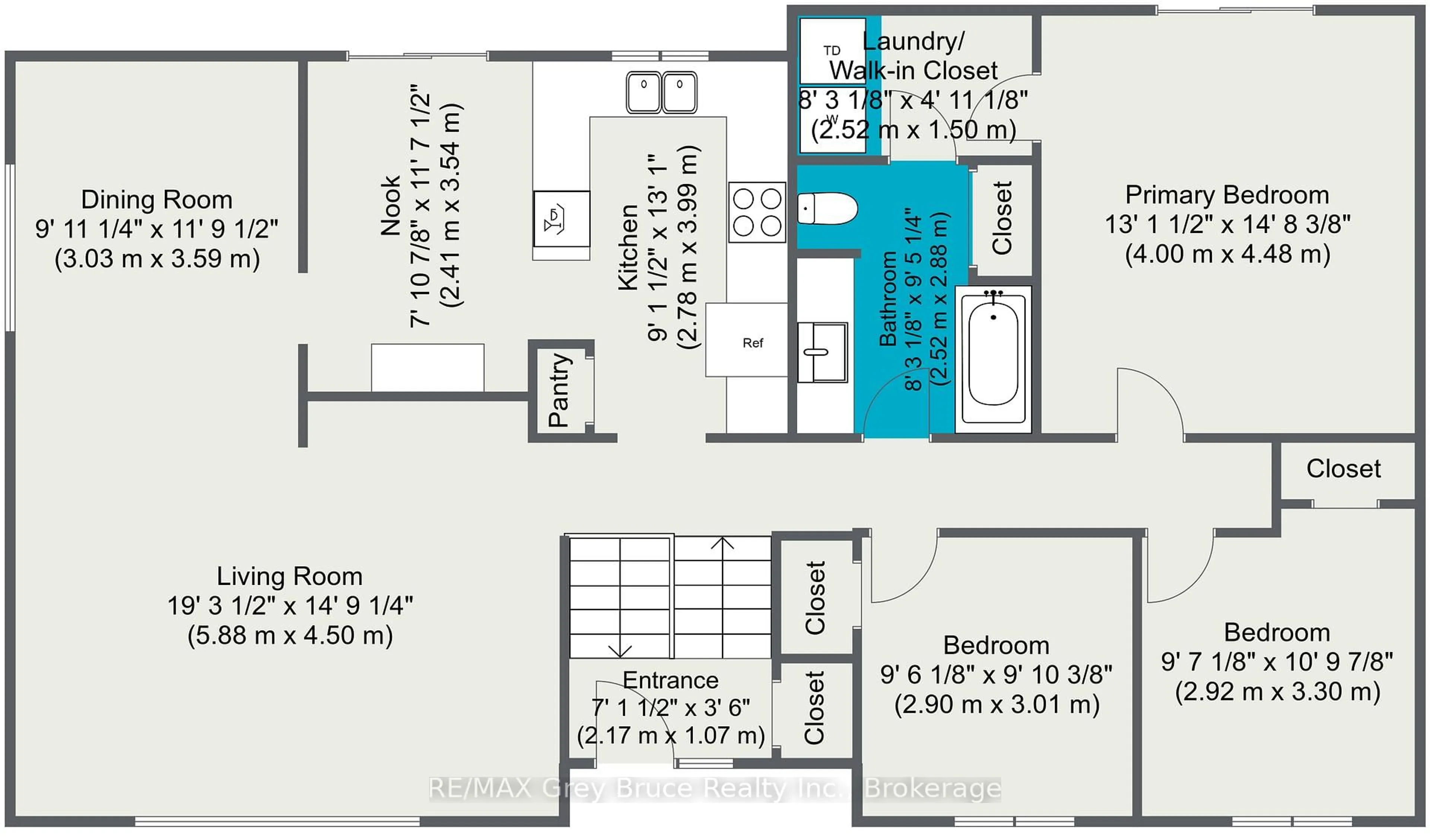 Floor plan for 560 20th St, Owen Sound Ontario N4K 2B6
