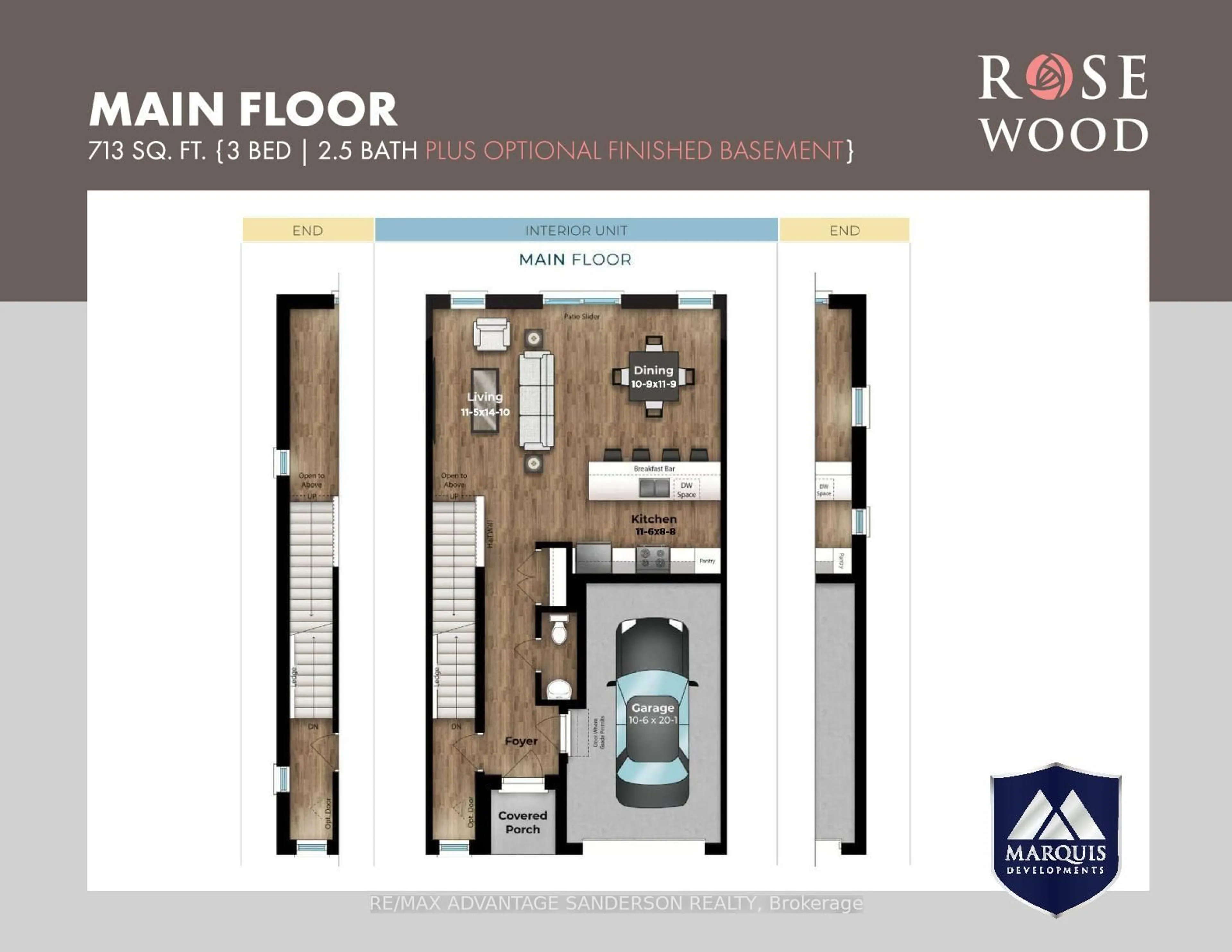 Floor plan for 33 Purple Beech St, Thames Centre Ontario N0M 2P0