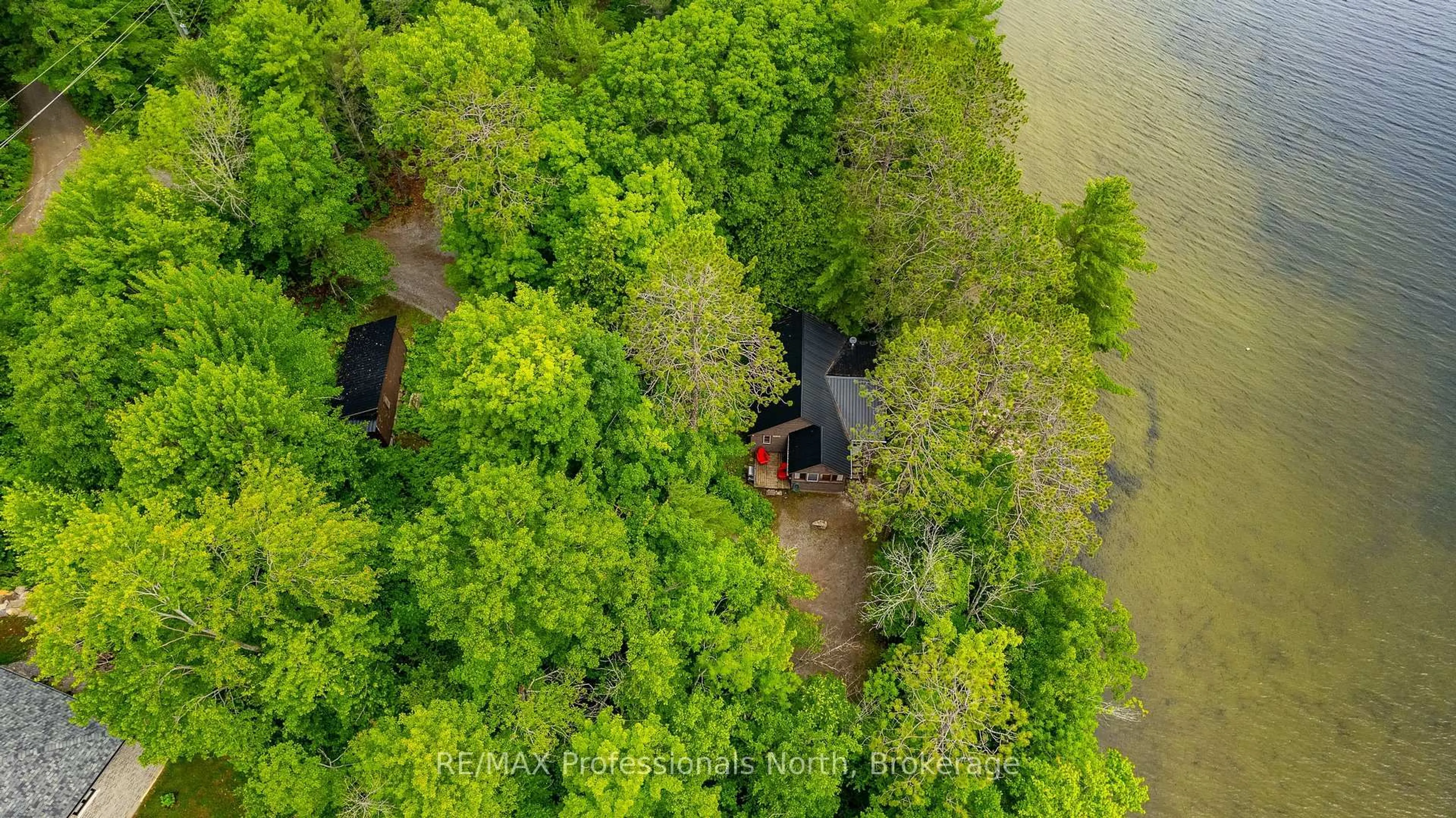 A pic from outside/outdoor area/front of a property/back of a property/a pic from drone, unknown for 1030 SCHAEFER'S Rd, Minden Hills Ontario K0M 2K0