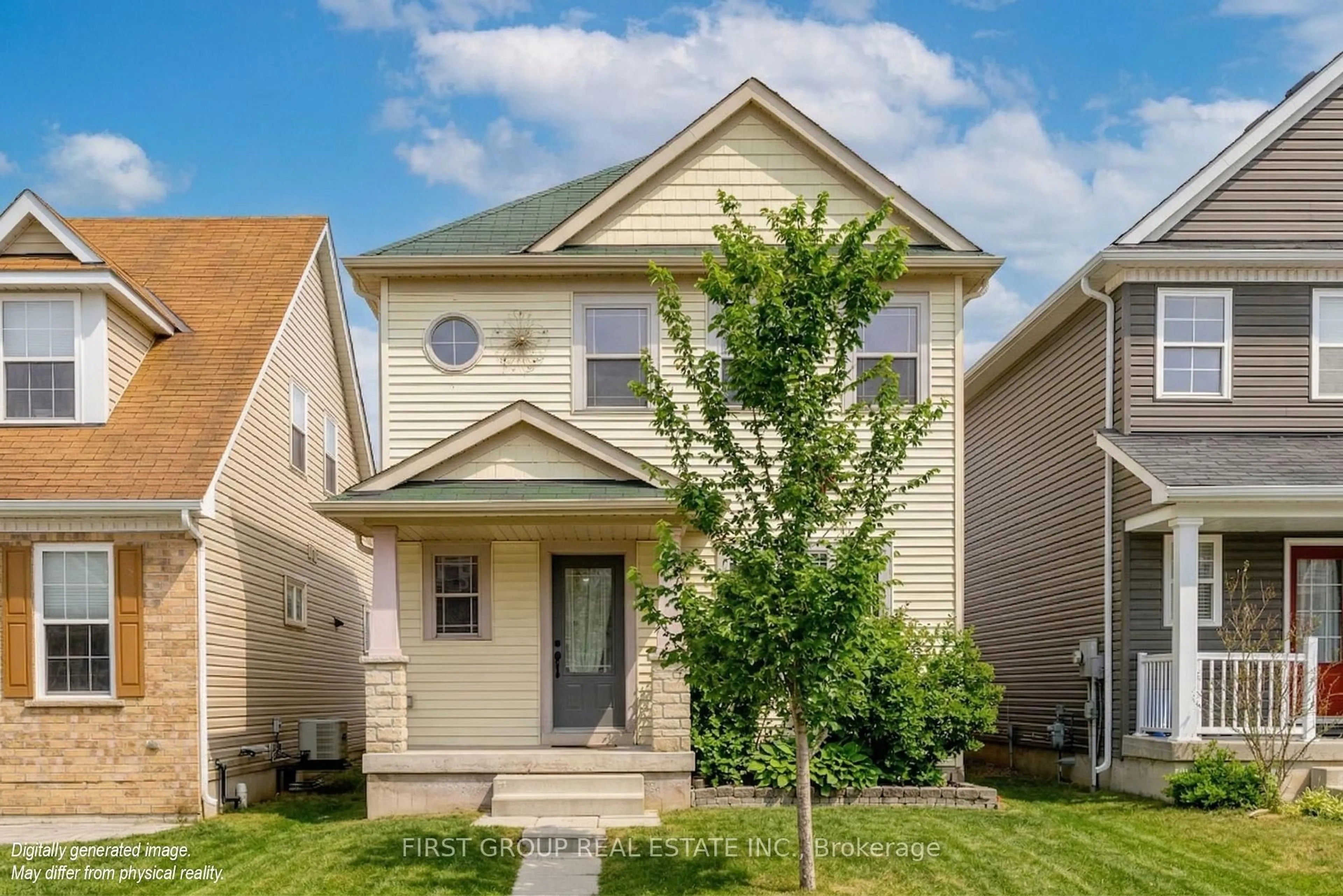 Home with vinyl exterior material, street for 936 Broadway Blvd, Peterborough Ontario K9H 0G8