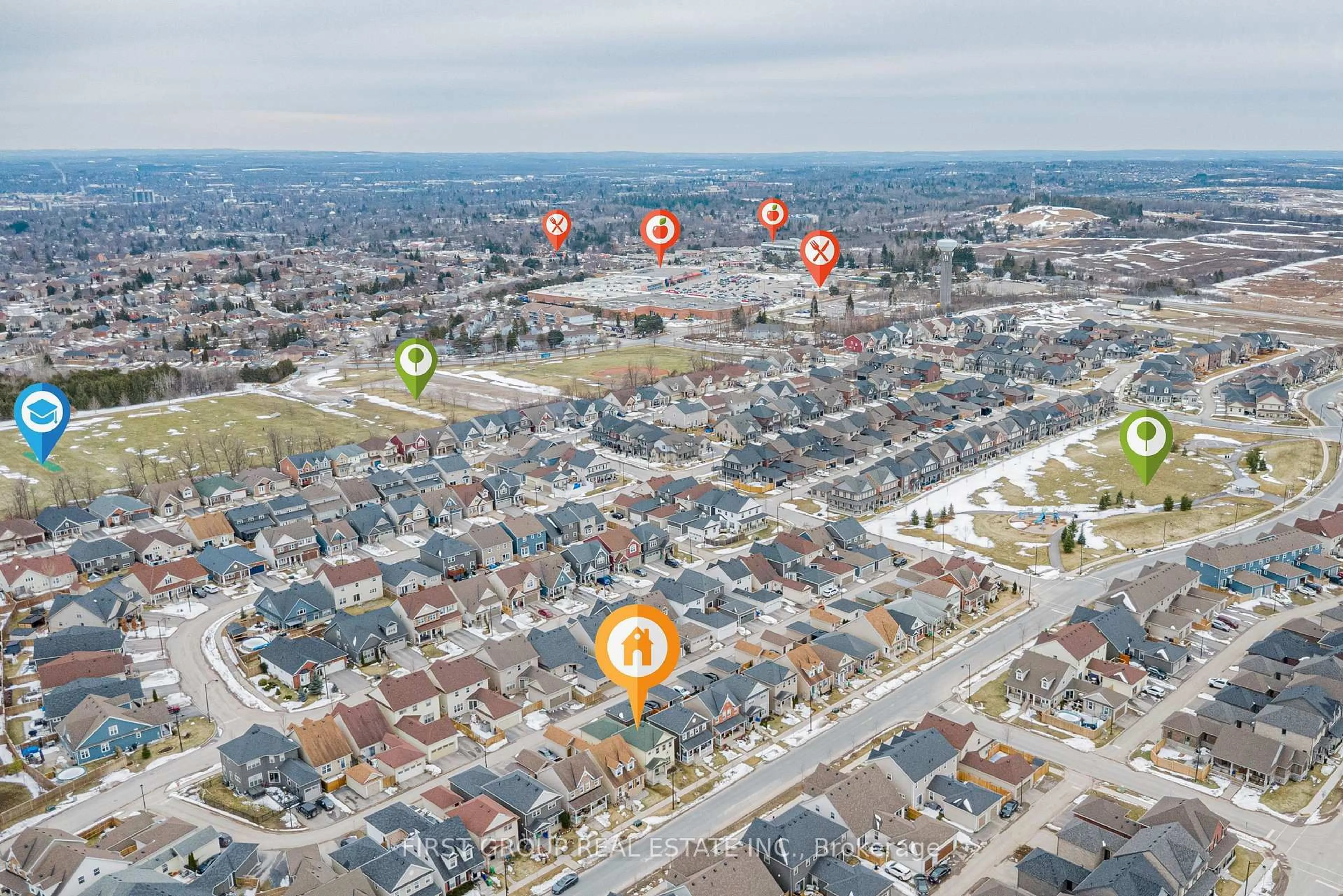Picture of a map for 936 Broadway Blvd, Peterborough Ontario K9H 0G8