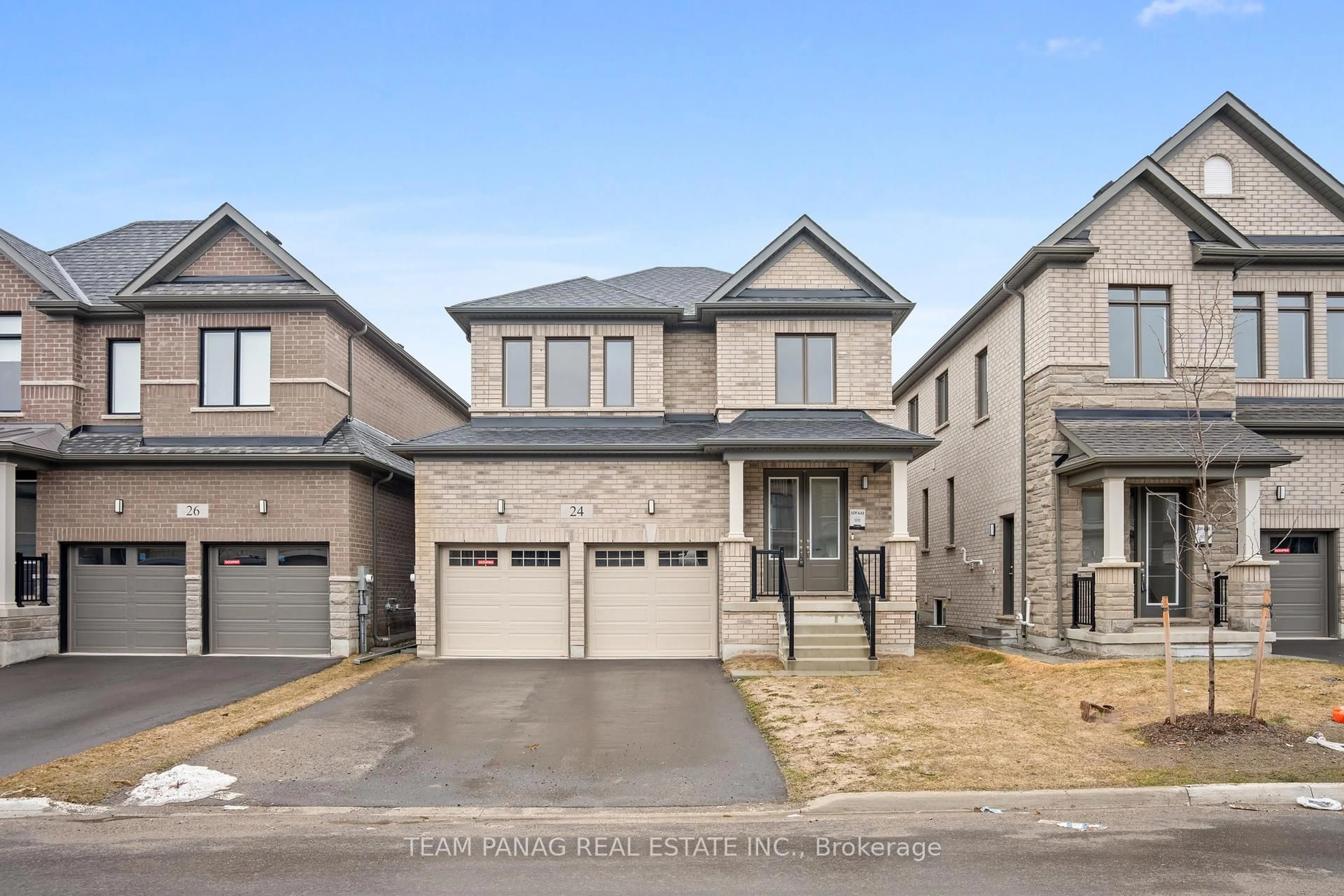 Home with brick exterior material, street for 24 Tyler Ave, Erin Ontario N0B 1T0