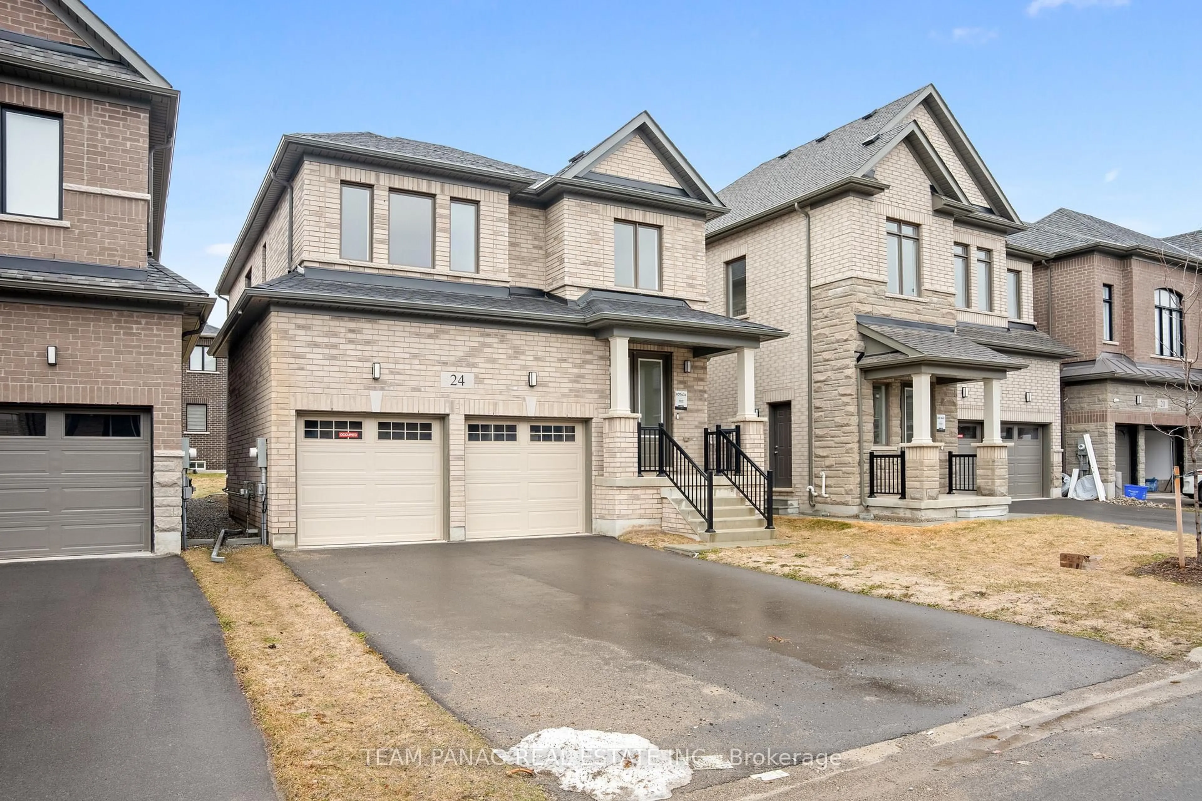 Home with brick exterior material, street for 24 Tyler Ave, Erin Ontario N0B 1T0