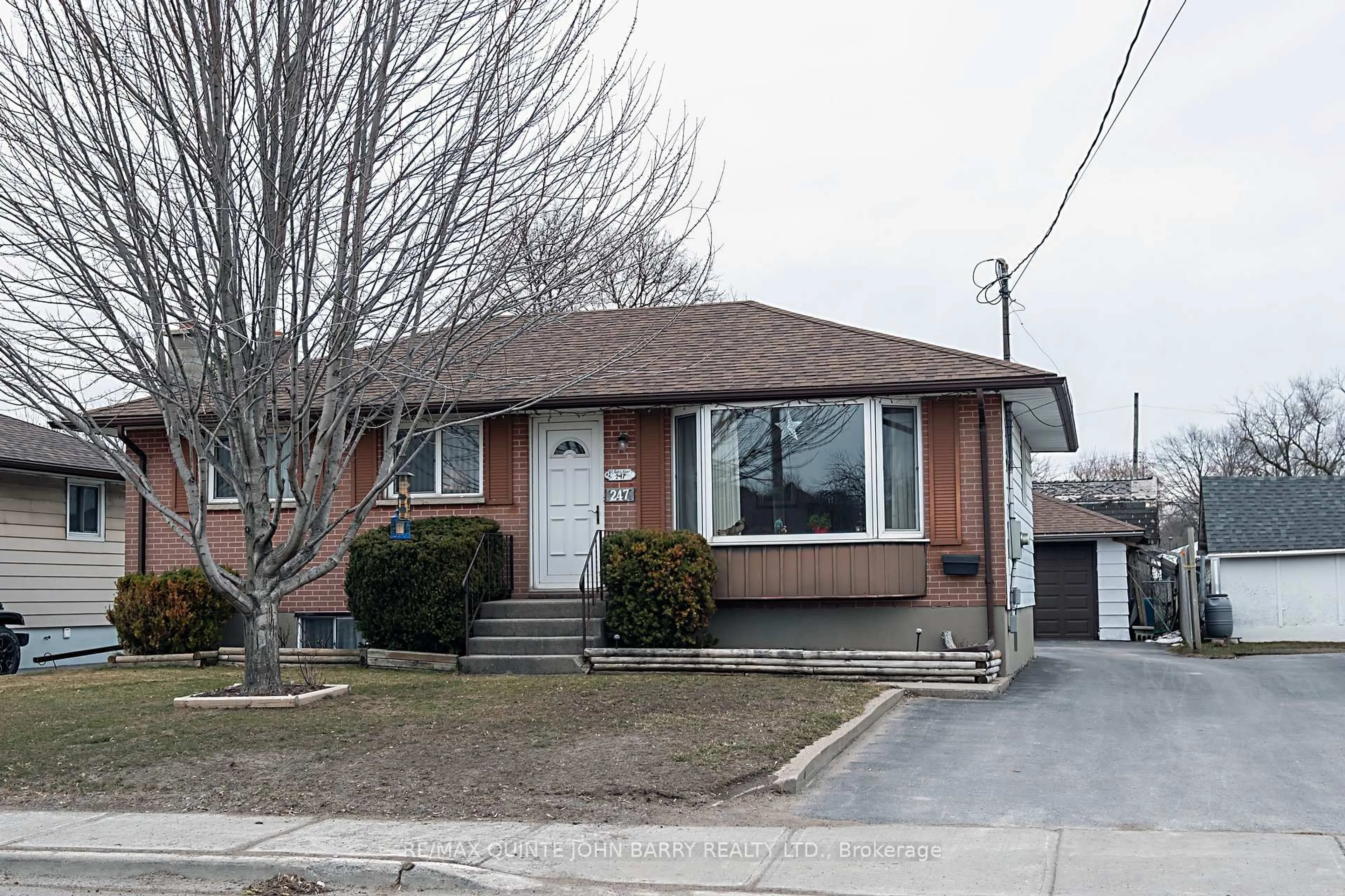 Home with brick exterior material, street for 247 West St, Quinte West Ontario K8V 2N2