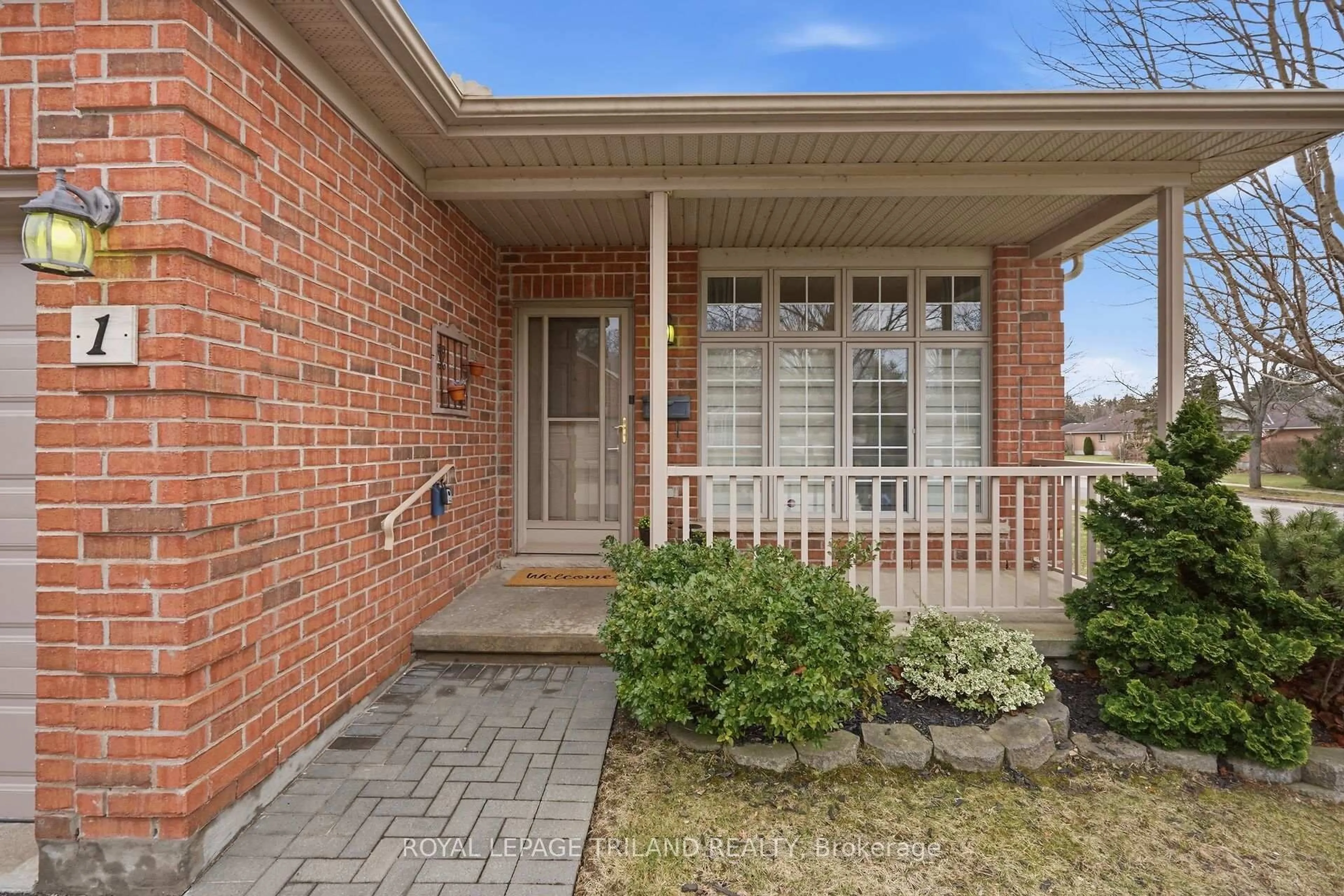 Home with brick exterior material, street for 6 Cadeau Terr #1, London South Ontario N6K 4W6