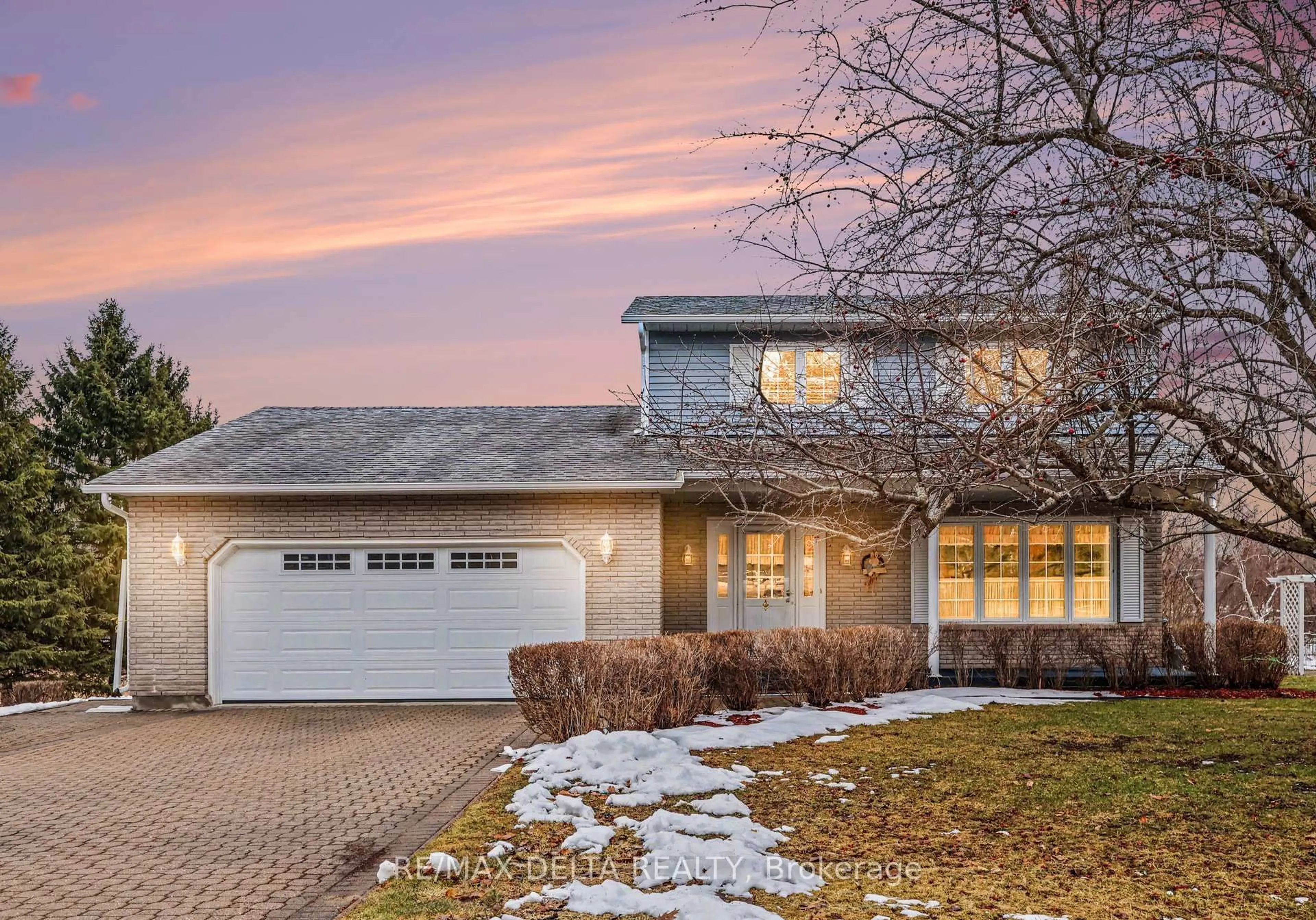 Home with brick exterior material, street for 10532 Main St, North Dundas Ontario K0E 1W0