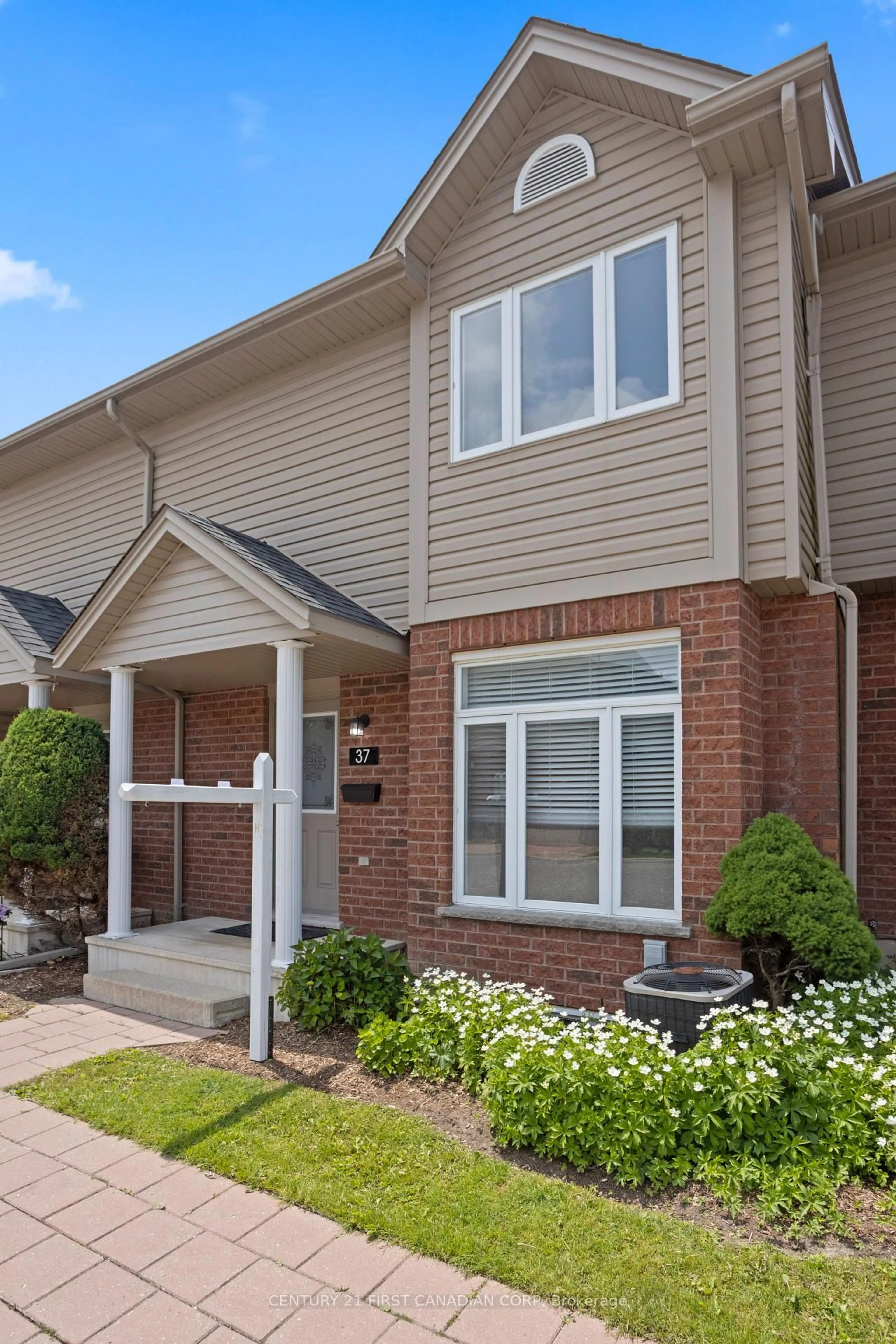 Home with brick exterior material, street for 1921 Father Dalton Ave #37, London North Ontario N5X 4S1