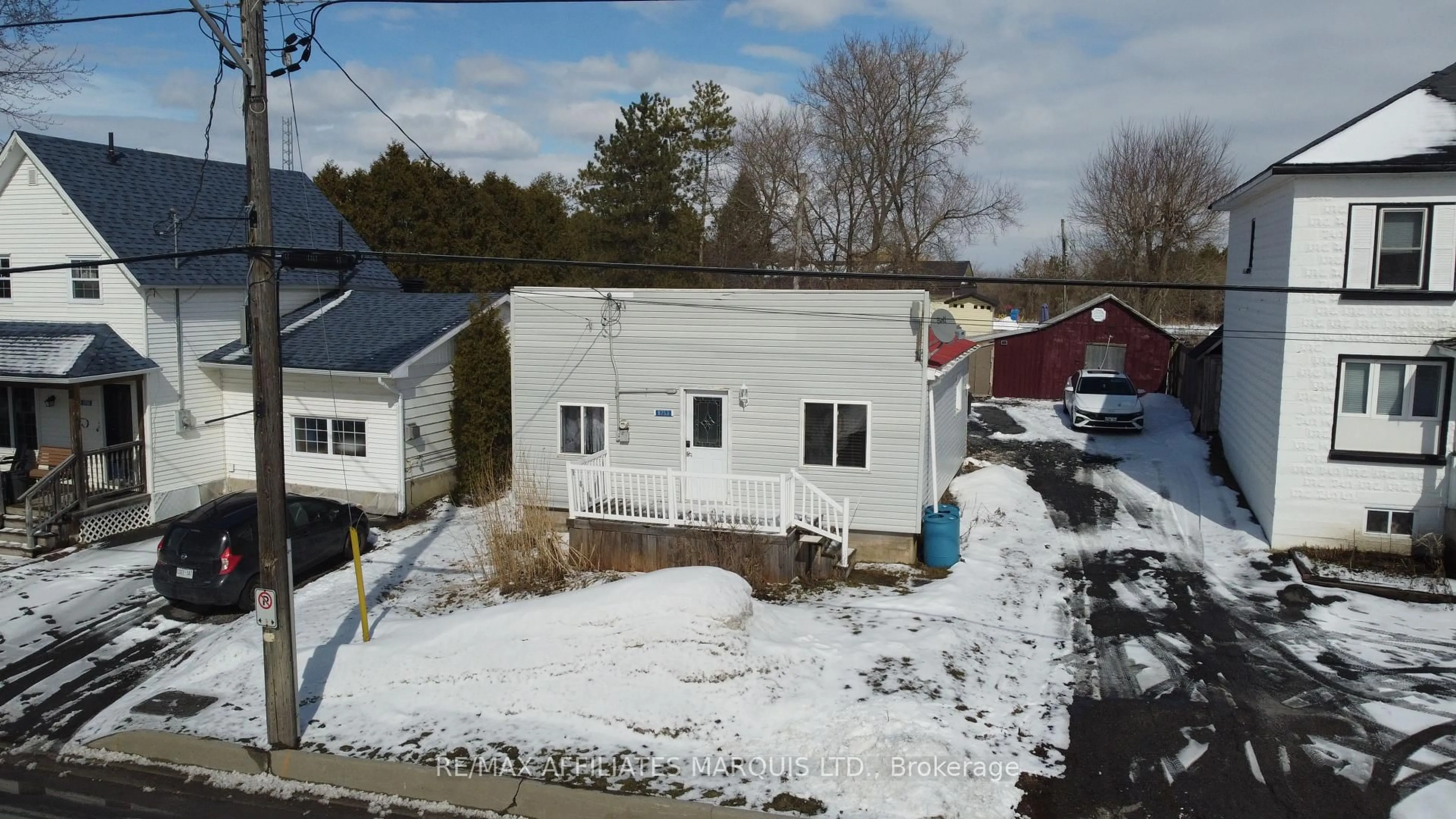 A pic from outside/outdoor area/front of a property/back of a property/a pic from drone, building for 3753 Old Orchard St, North Glengarry Ontario K0C 1B0