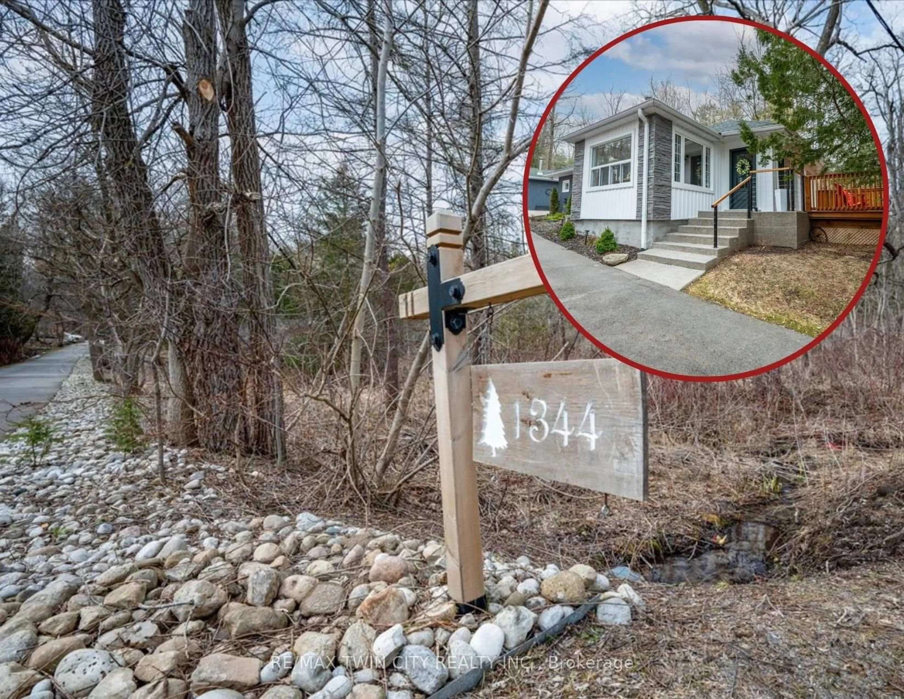 A pic from outside/outdoor area/front of a property/back of a property/a pic from drone, unknown for 1344 West River Rd, North Dumfries Ontario N1R 5S5