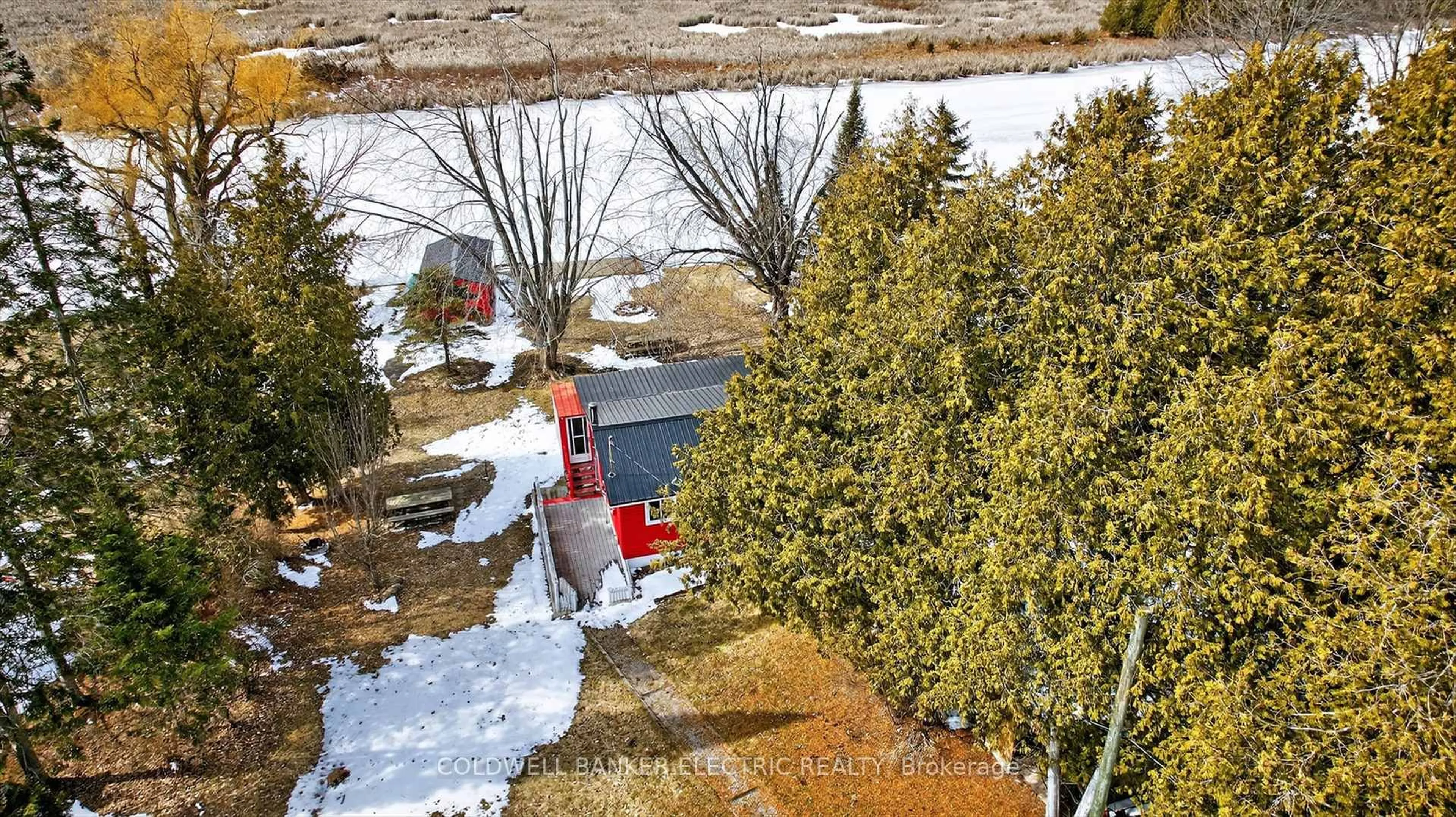 A pic from outside/outdoor area/front of a property/back of a property/a pic from drone, unknown for 59 Cedarview Dr, Kawartha Lakes Ontario K0L 1T0