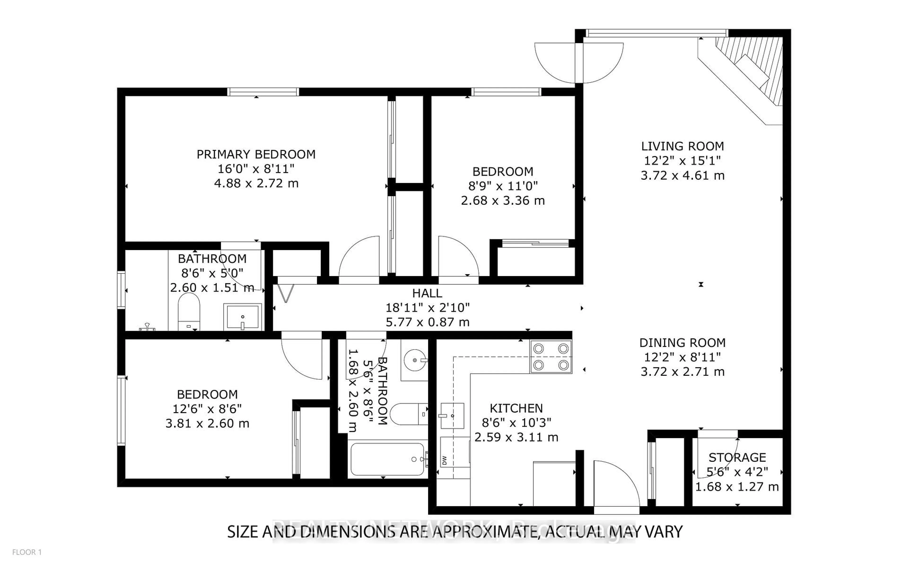 Floor plan for 15 JACKSWAY Cres #117, London North Ontario N5X 3T8