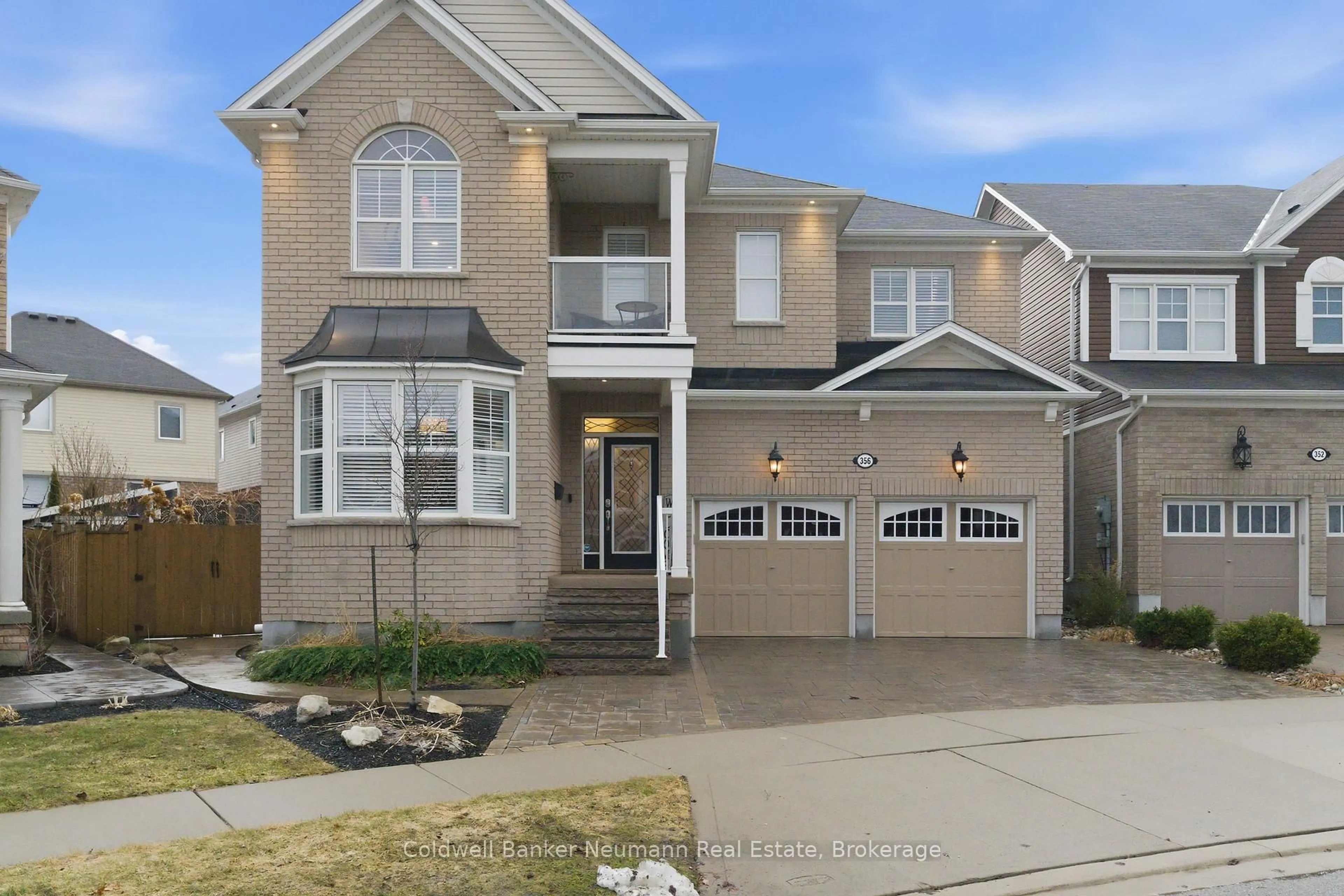 Home with brick exterior material, street for 356 Falling Green Cres, Kitchener Ontario N2R 0G4