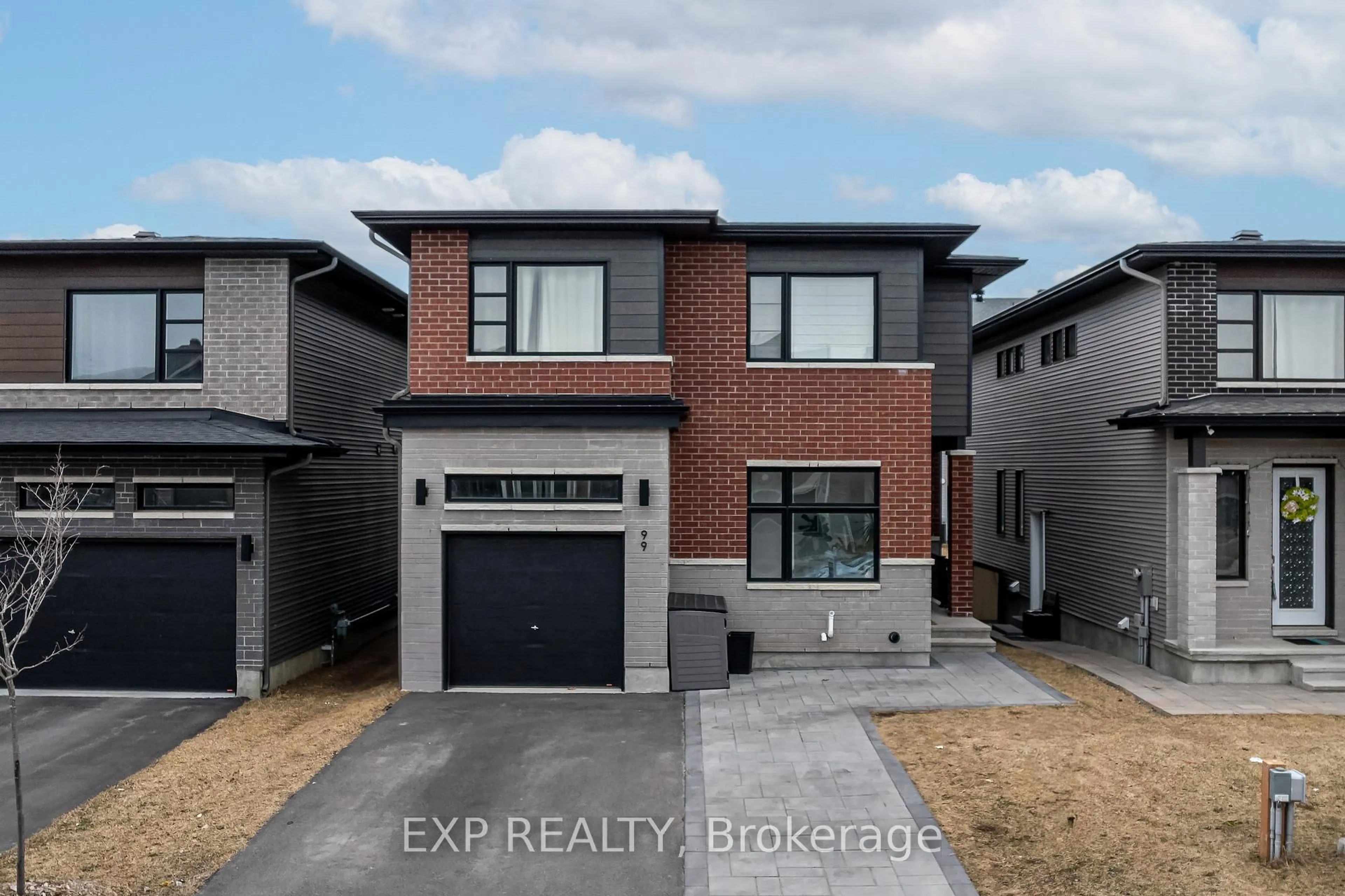 Home with brick exterior material, street for 99 Dun Skipper Dr, Ottawa Ontario K1X 0G1
