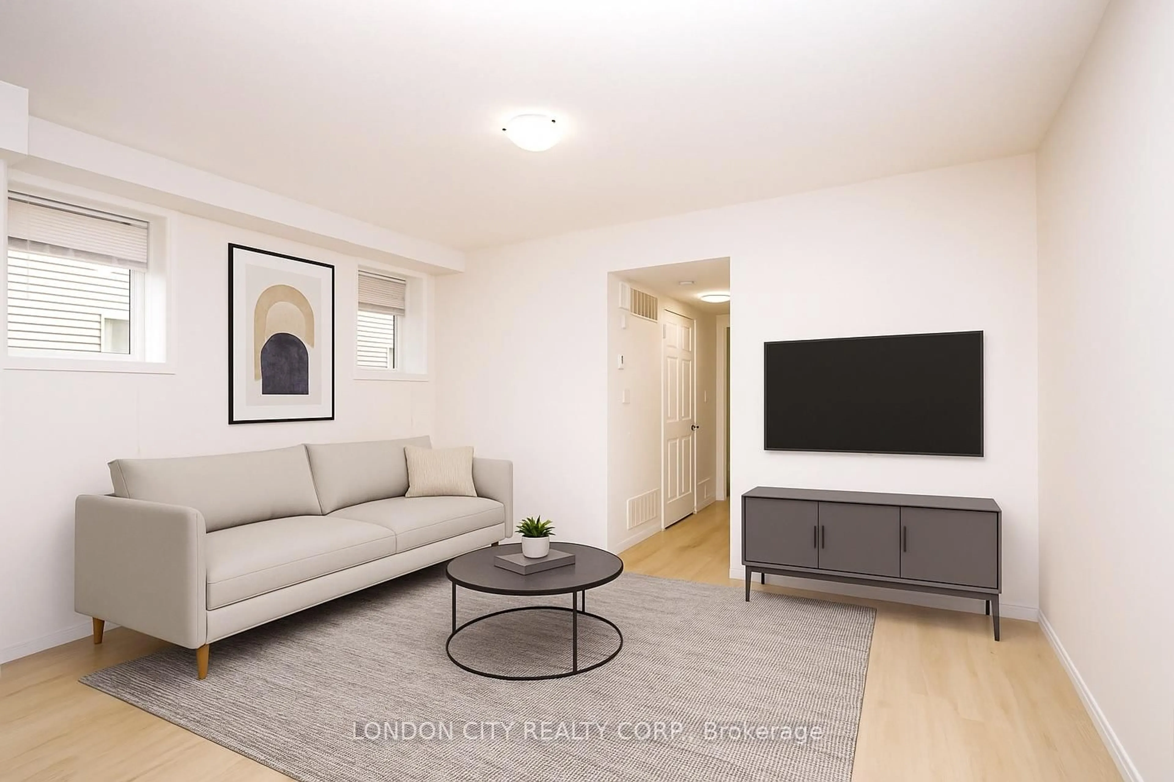 Living room with furniture, unknown for 3200 Singleton Ave #24, London South Ontario N6L 0C7