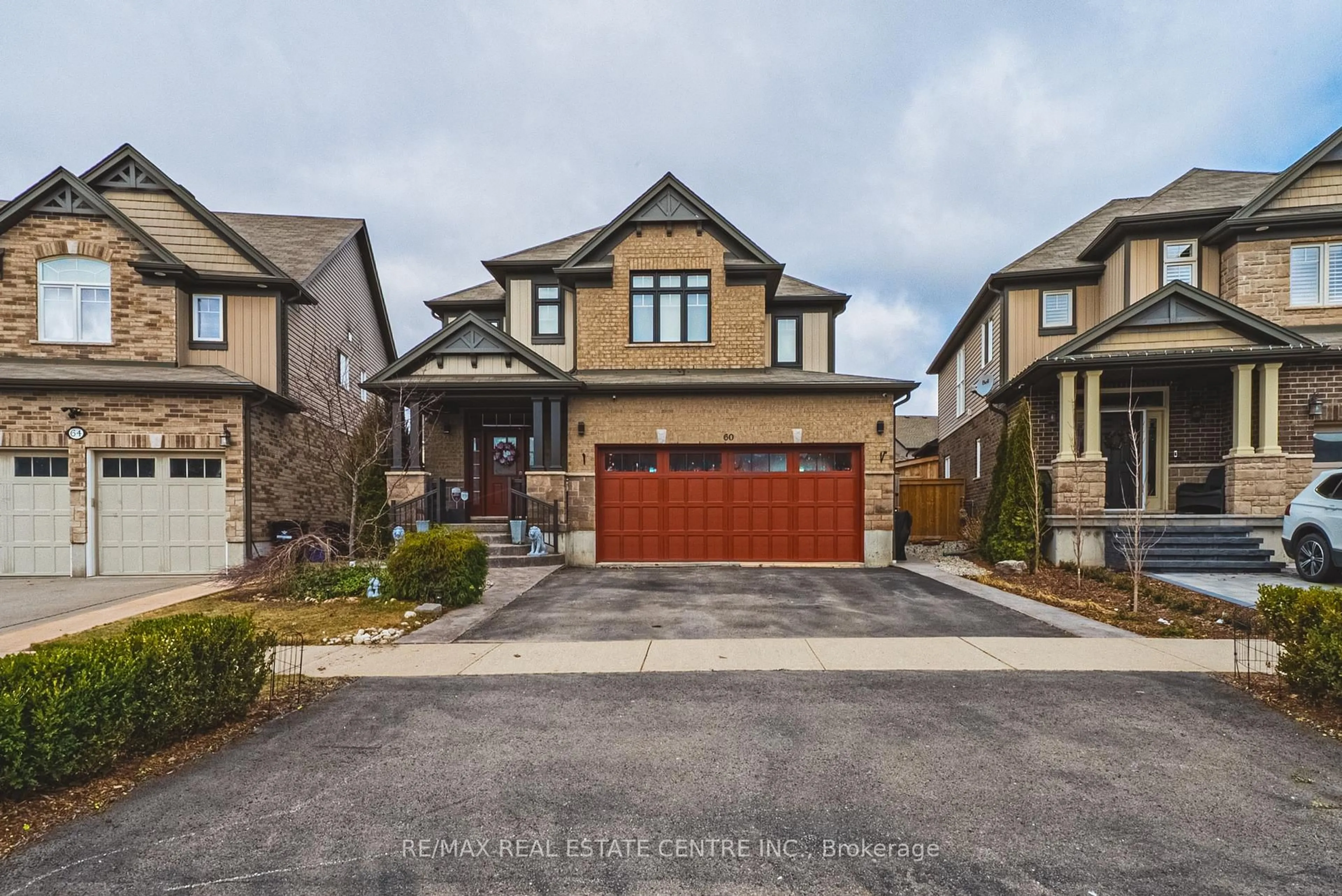 Home with brick exterior material, street for 60 Cox St, Cambridge Ontario N1S 0A3