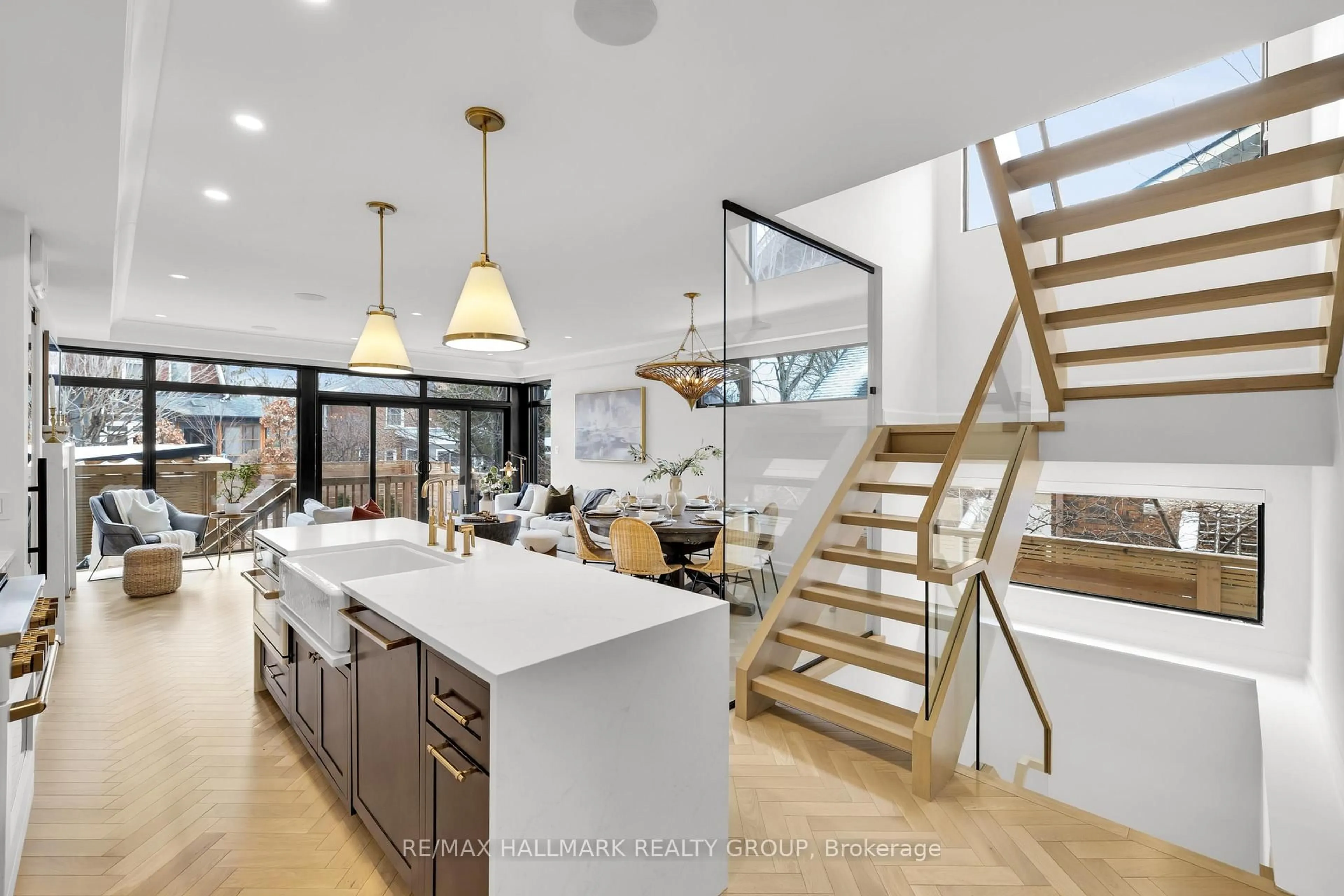 Open concept kitchen, unknown for 77A Kenora St, Ottawa Ontario K1Y 3K9