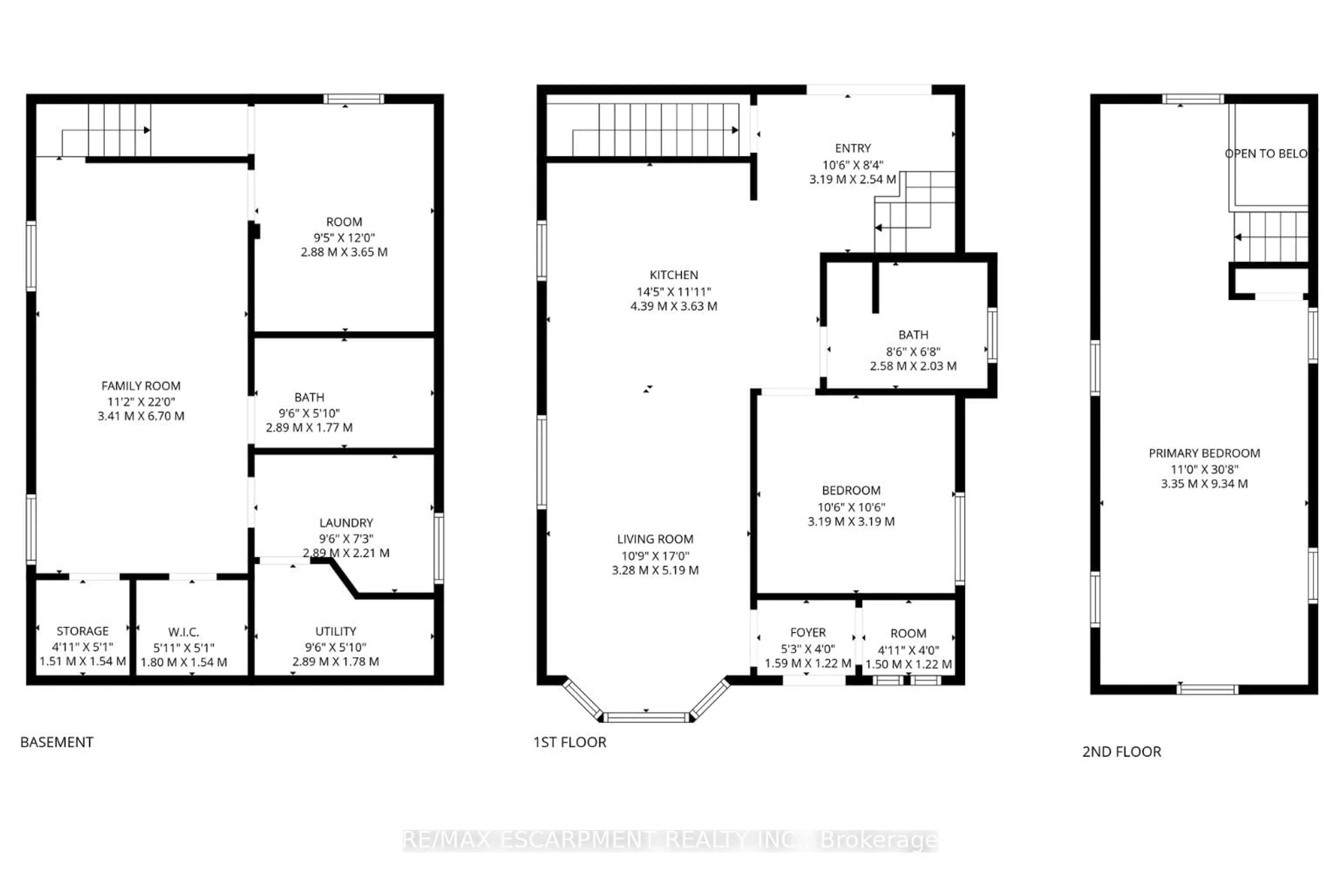 Floor plan for 303 Nelson St, Brantford Ontario N3S 4C9