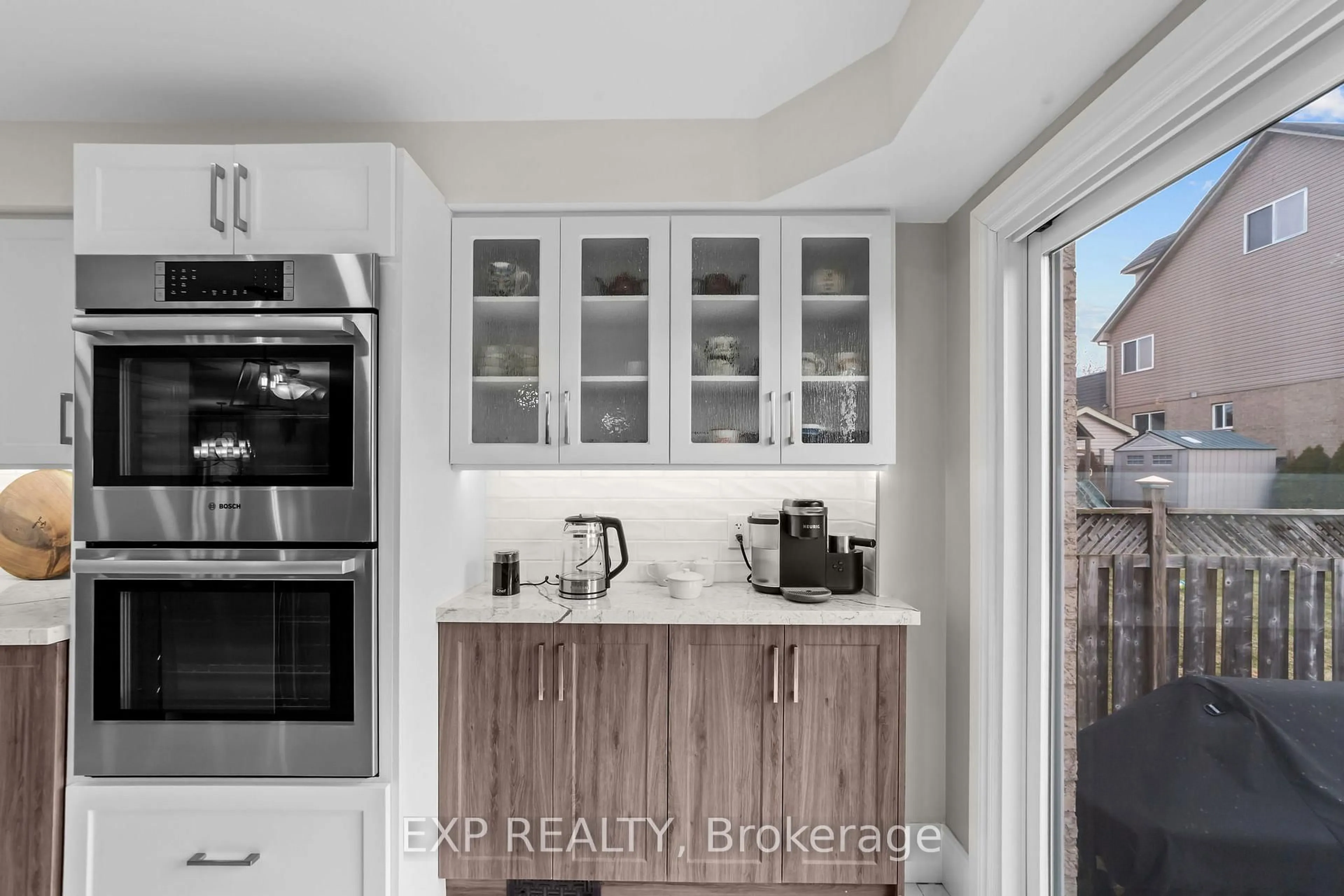 Contemporary kitchen, ceramic/tile floor for 774 Rushbrook Cres, London South Ontario N6K 5B5