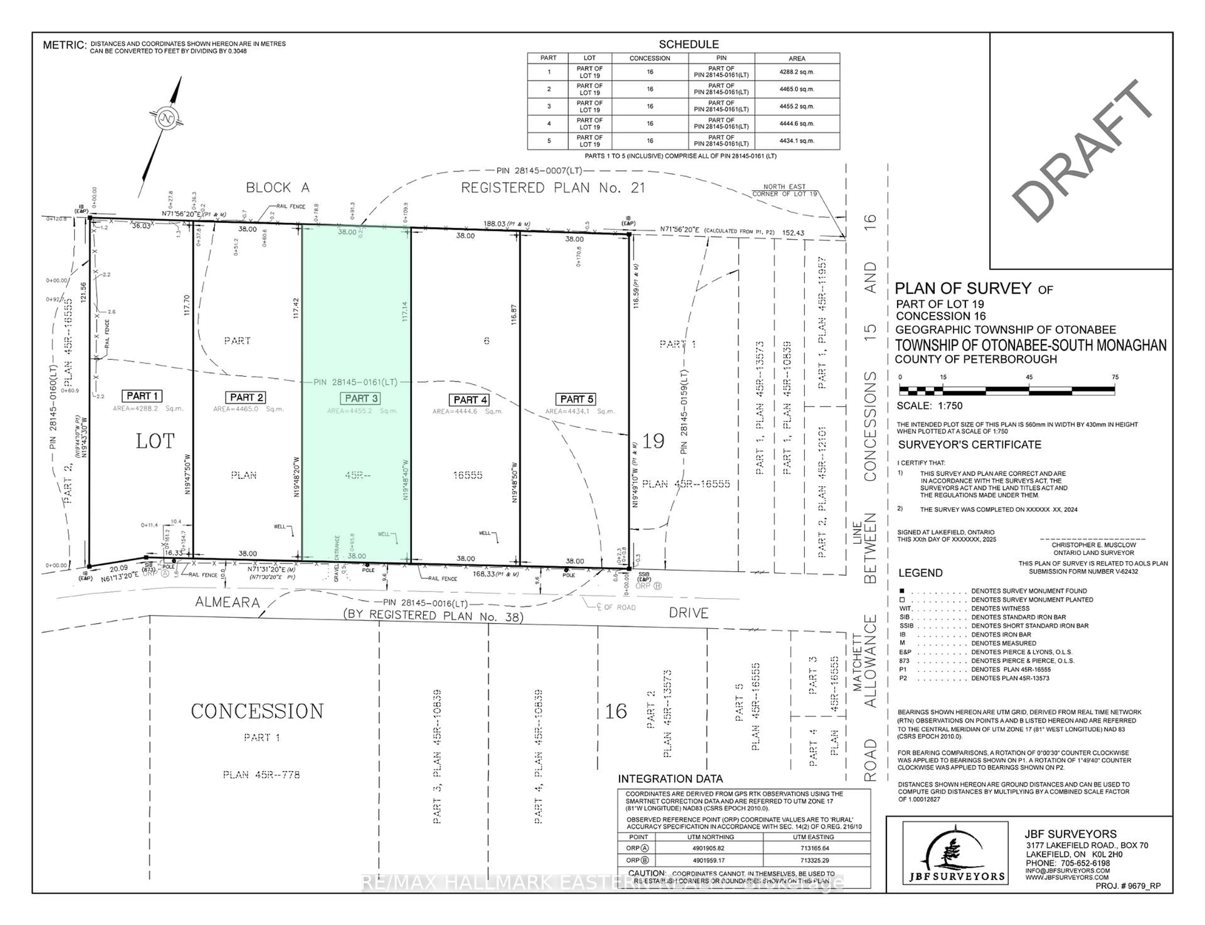 Floor plan for 44 Almeara Dr, Otonabee-South Monaghan Ontario K9J 6Y3