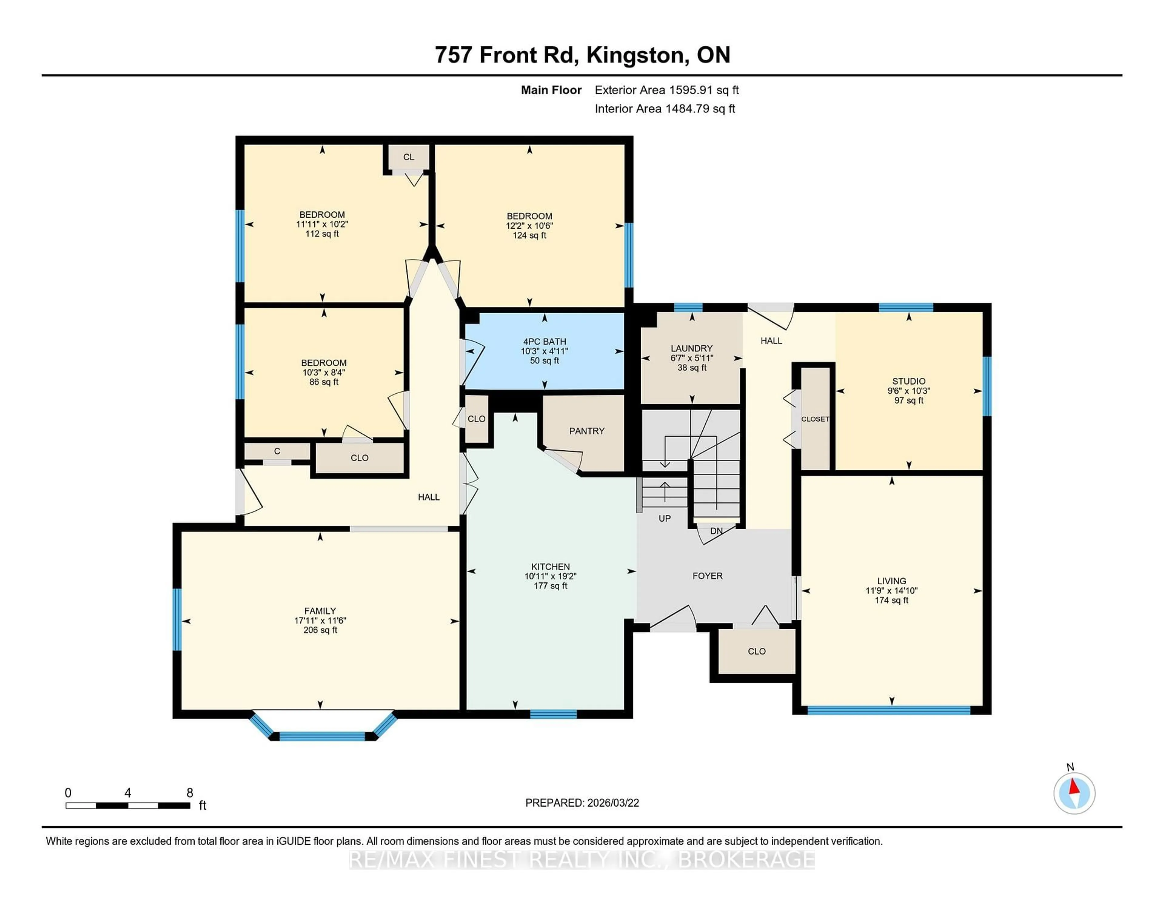 Floor plan for 757 Front Rd, Kingston Ontario K7M 4L6