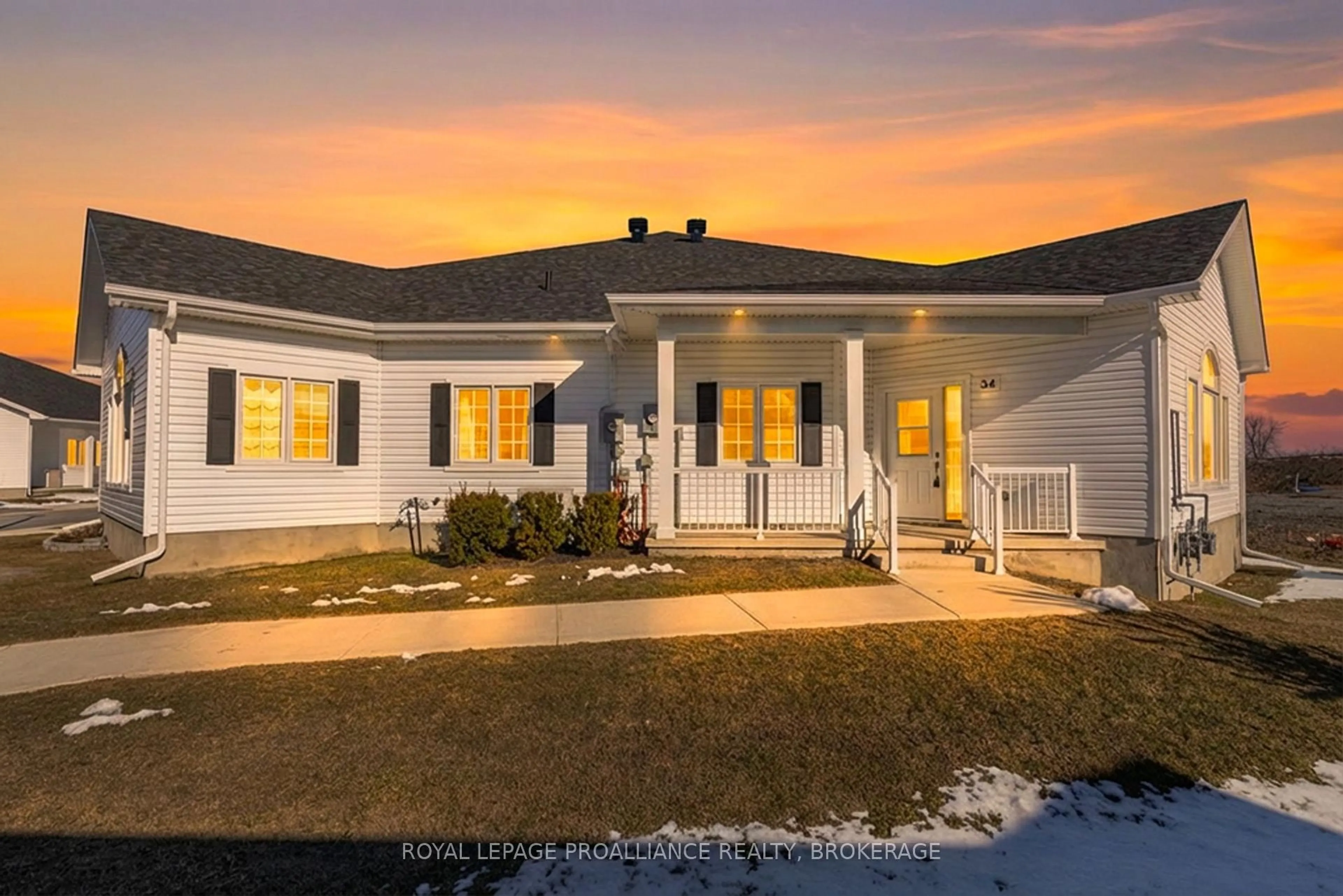 Home with vinyl exterior material, unknown for 34 Lowry Pl #49, Loyalist Ontario K7N 1R5