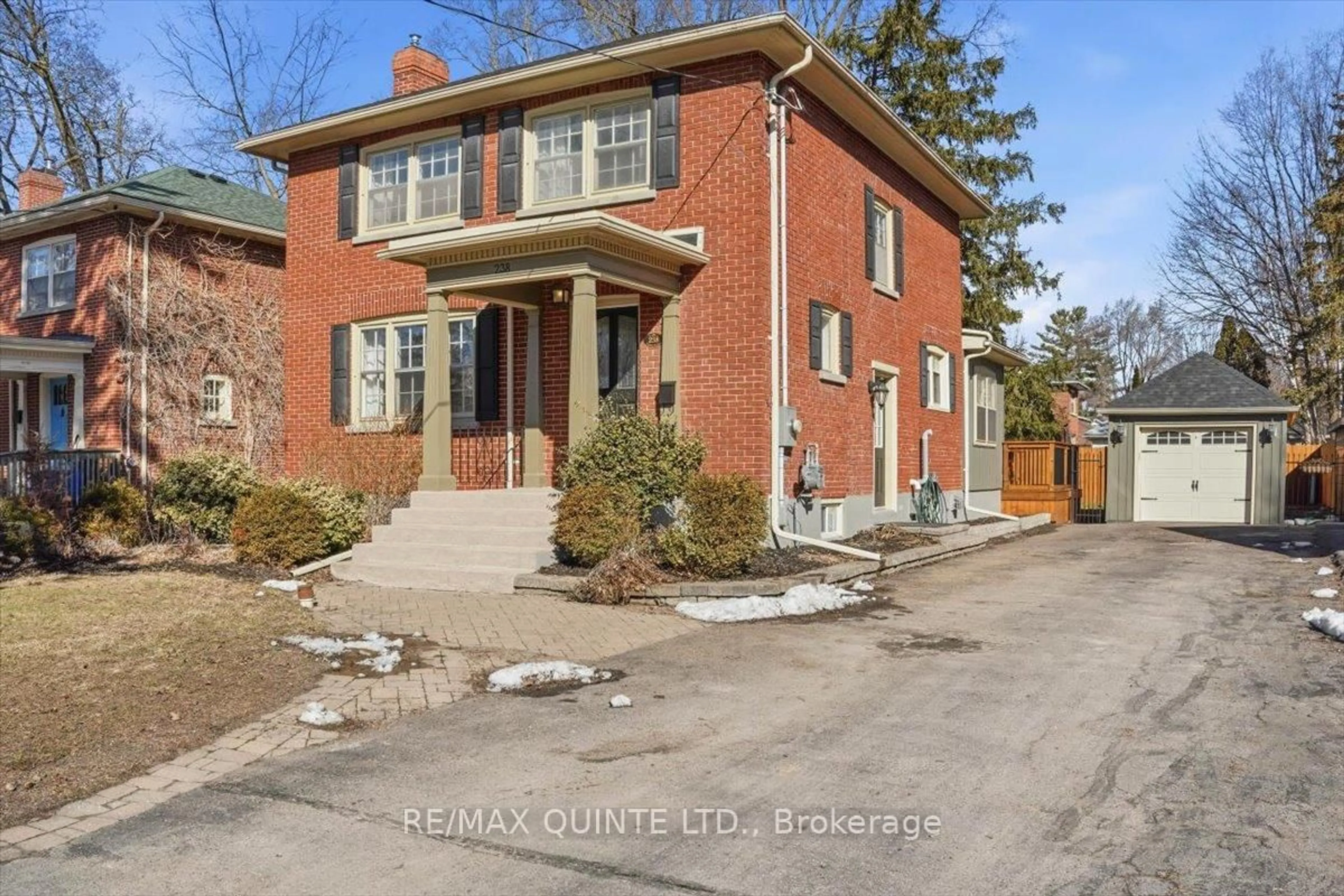 Home with brick exterior material, street for 238 Victoria Ave, Belleville Ontario K8N 2C5