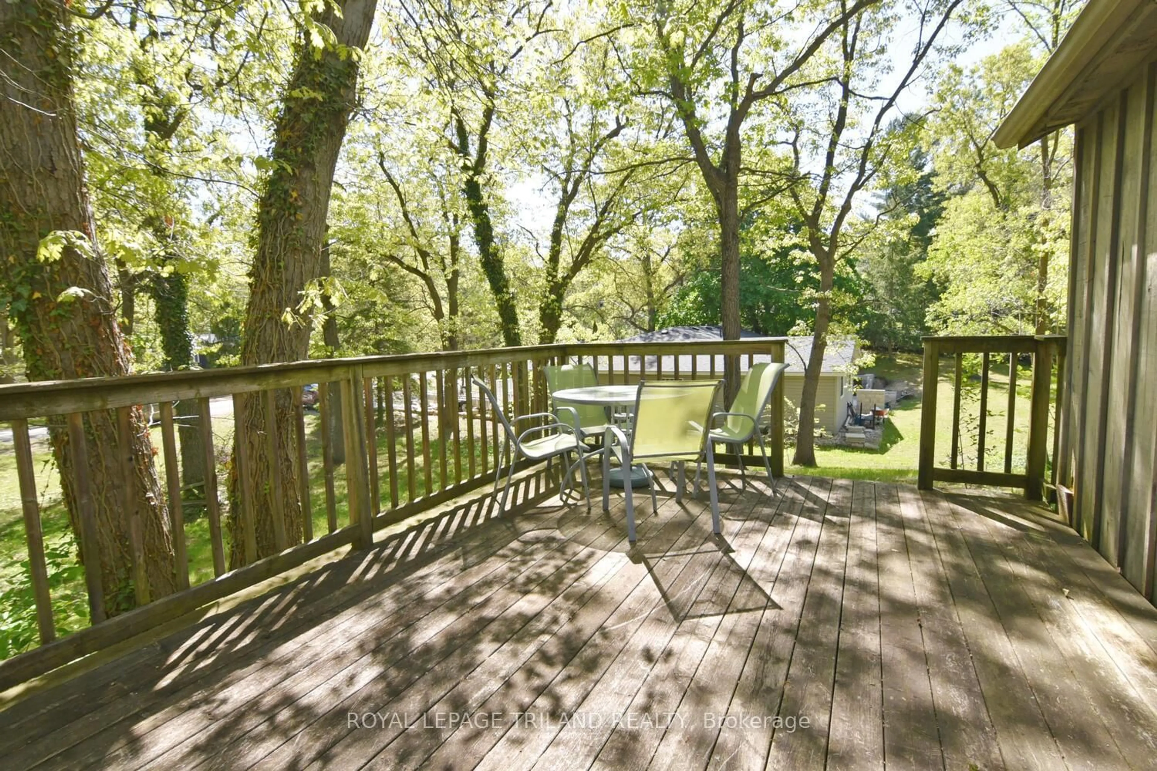 Patio, water/lake/river/ocean view for 10111 Herbert St, Lambton Shores Ontario N0M 2L0