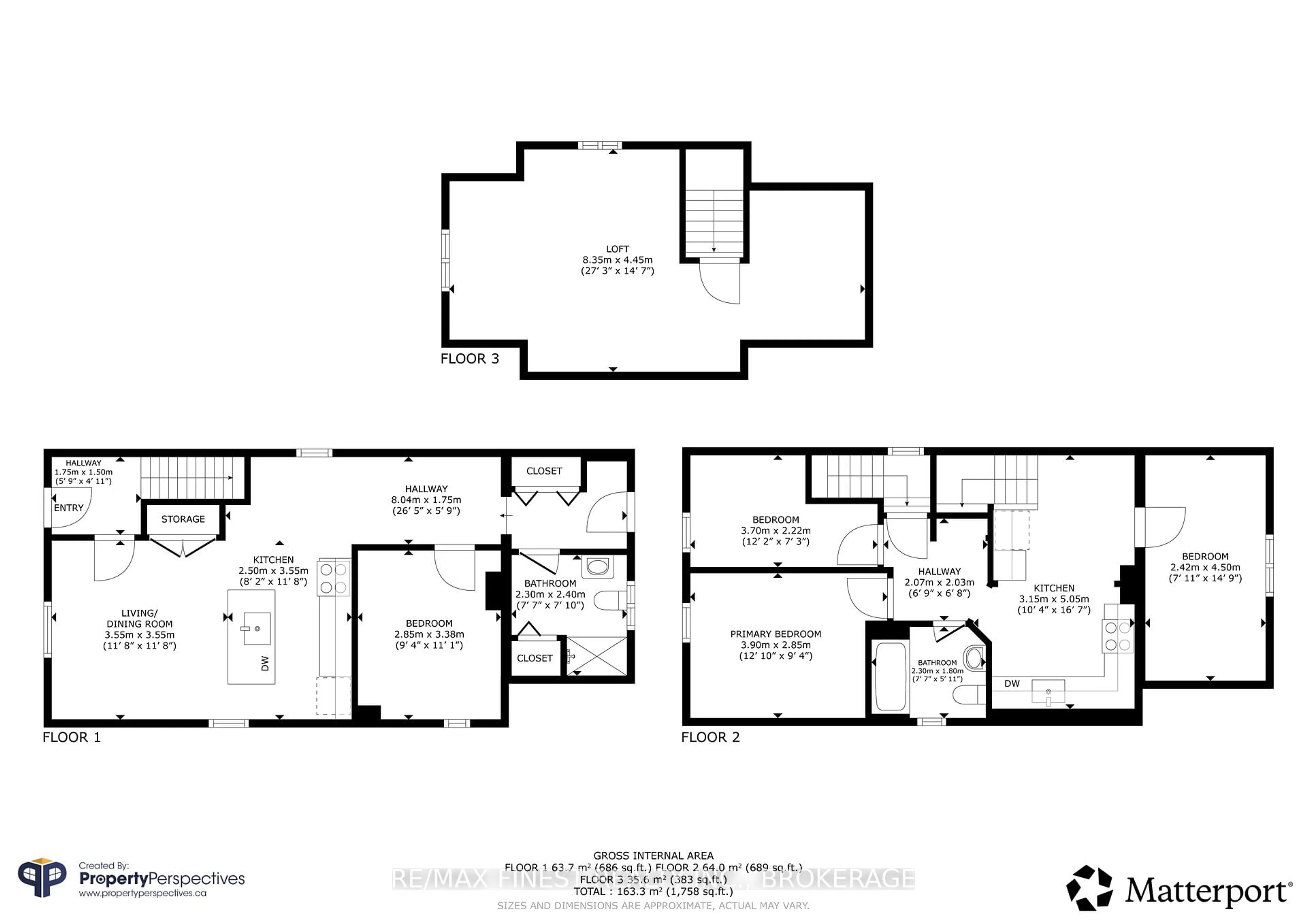 Floor plan for 184 Montreal St, Kingston Ontario K7K 3G4