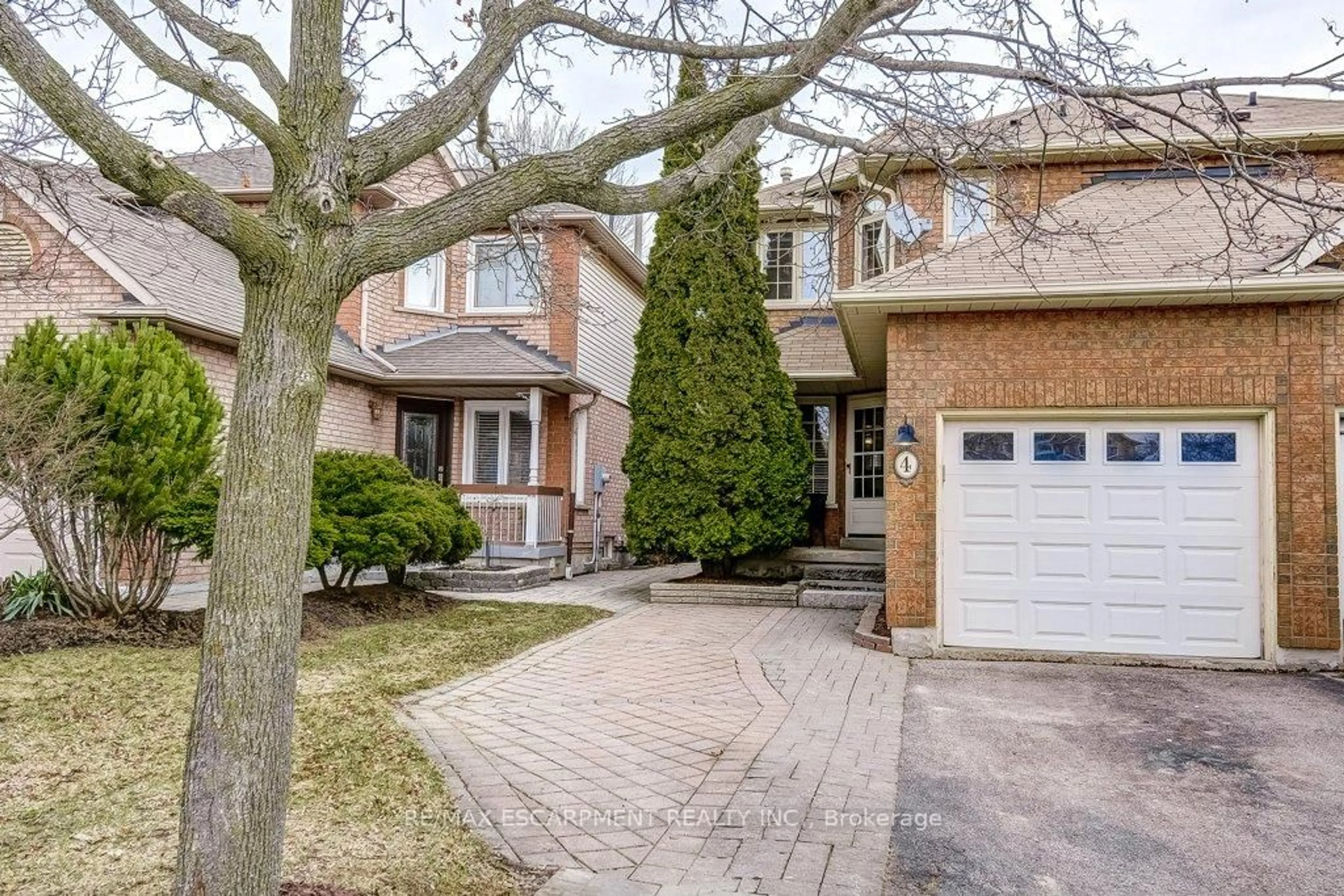 Home with brick exterior material, street for 4 Harnesworth Cres, Hamilton Ontario L8B 0J3