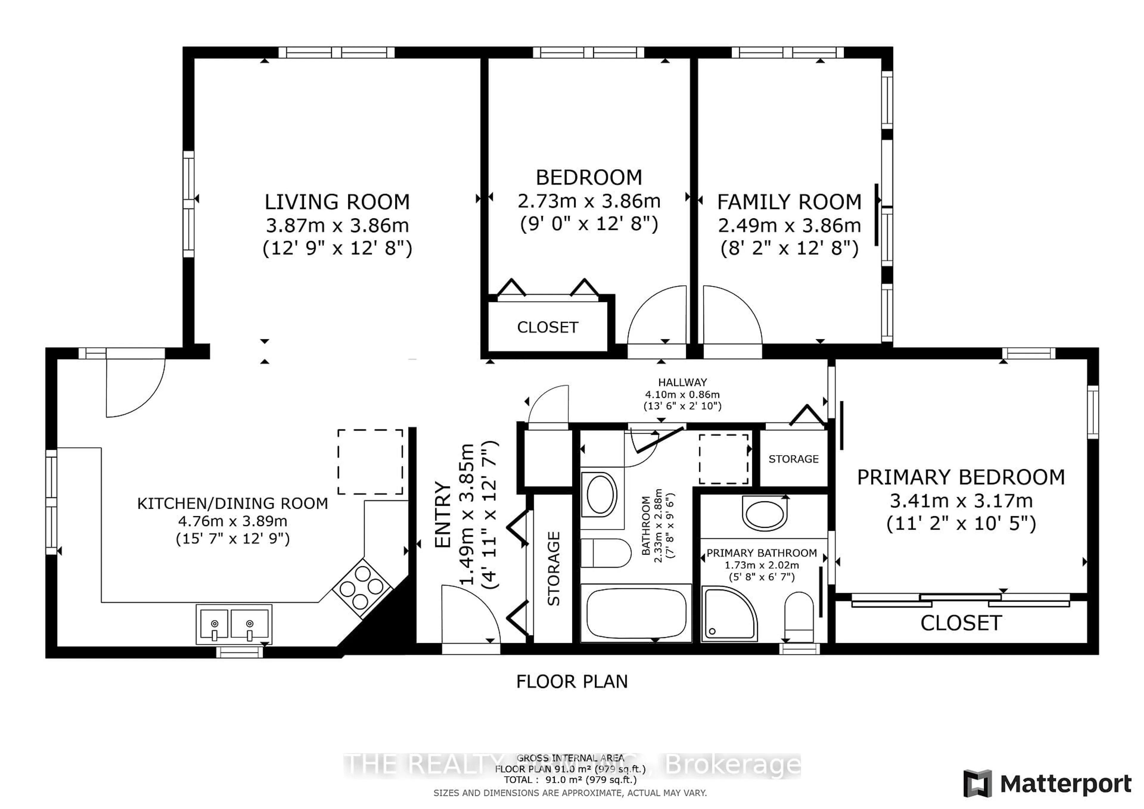Floor plan for 22790 Amiens Rd #1, Middlesex Centre Ontario N0L 1R0