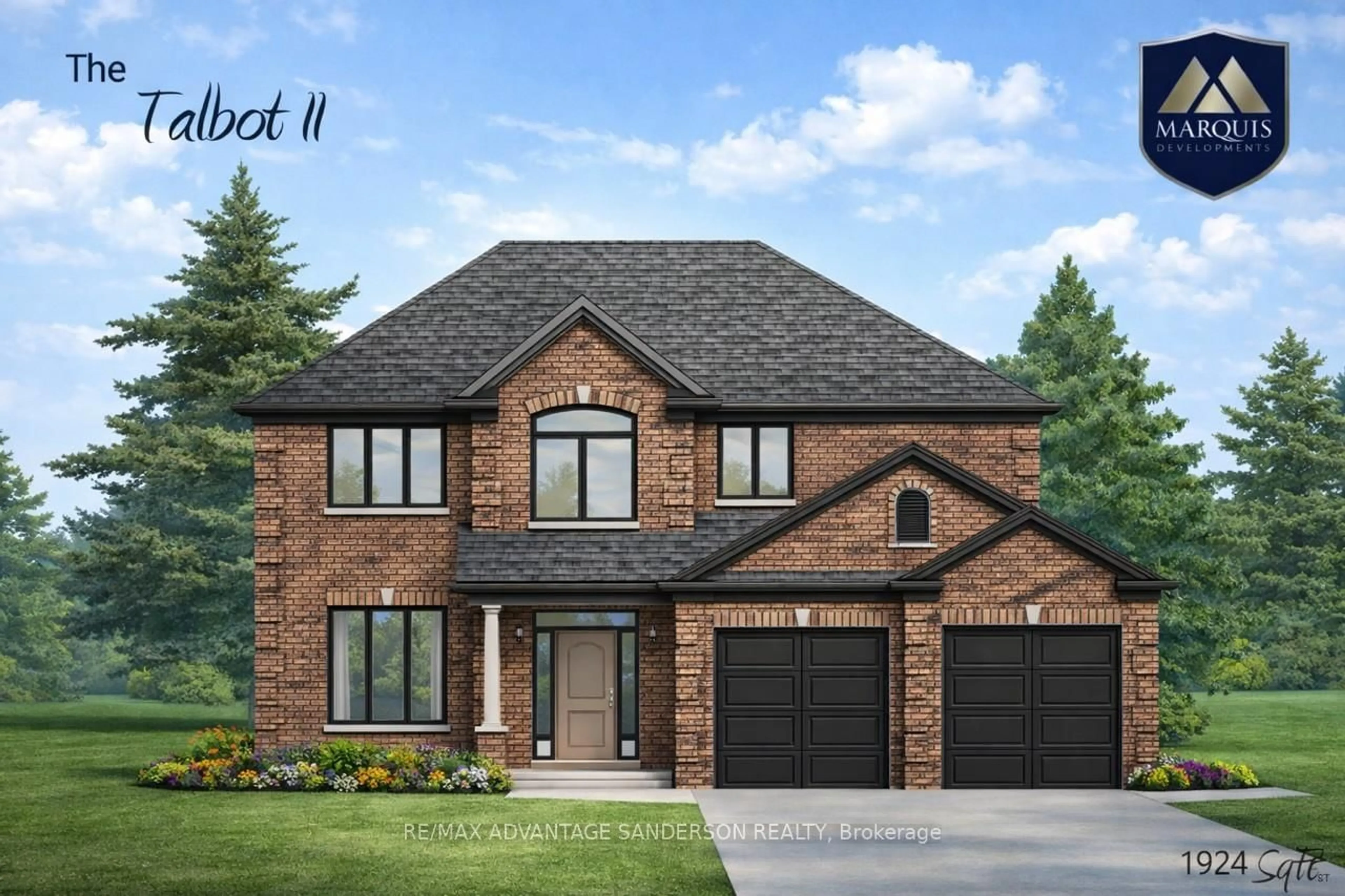 Home with brick exterior material, street for 9 Timberwalk Clse, Middlesex Centre Ontario N0M 2A0